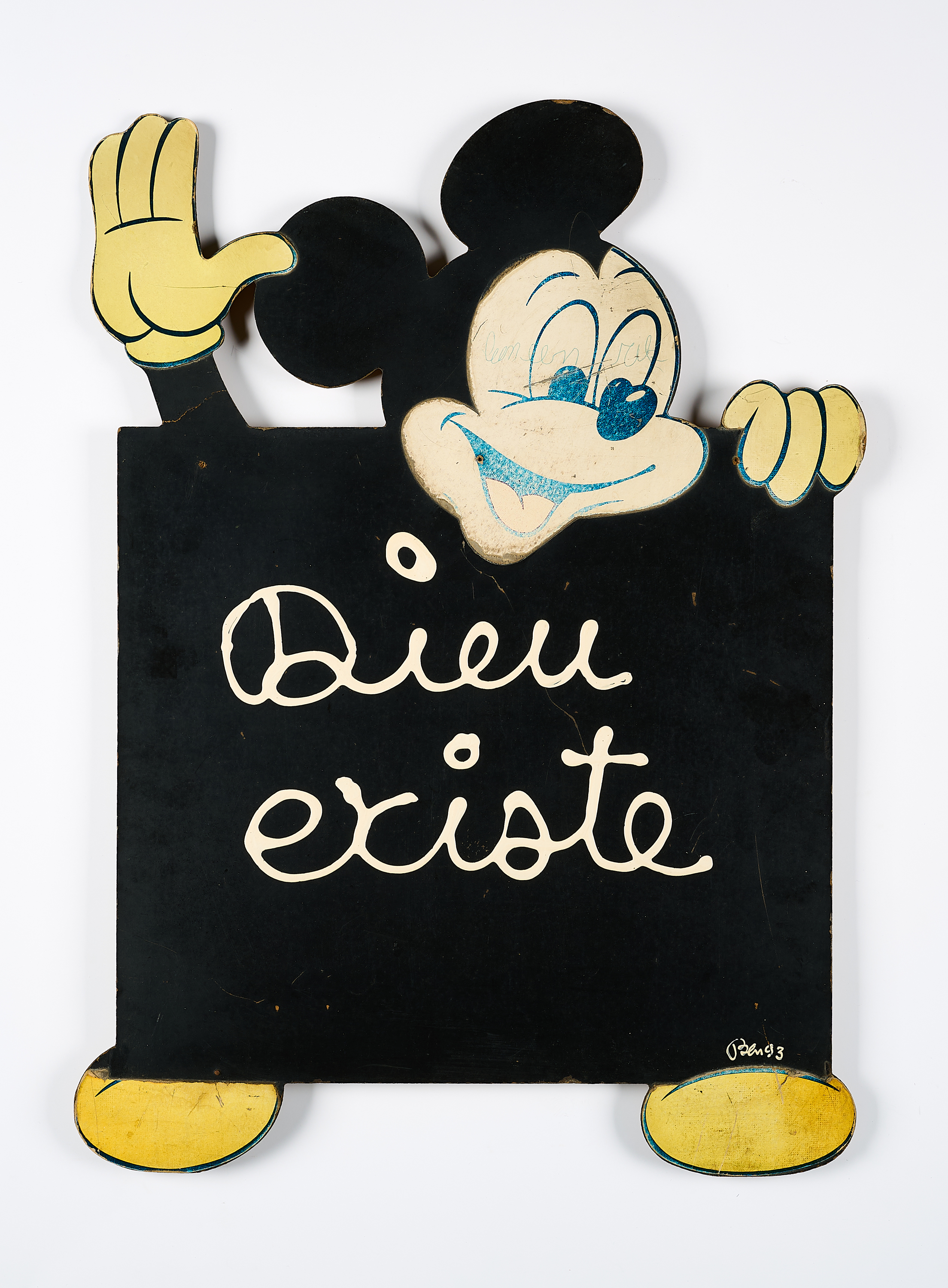 Ben Vautier - Dieu existe Mickey Mouse, 80879-1, Van Ham Kunstauktionen