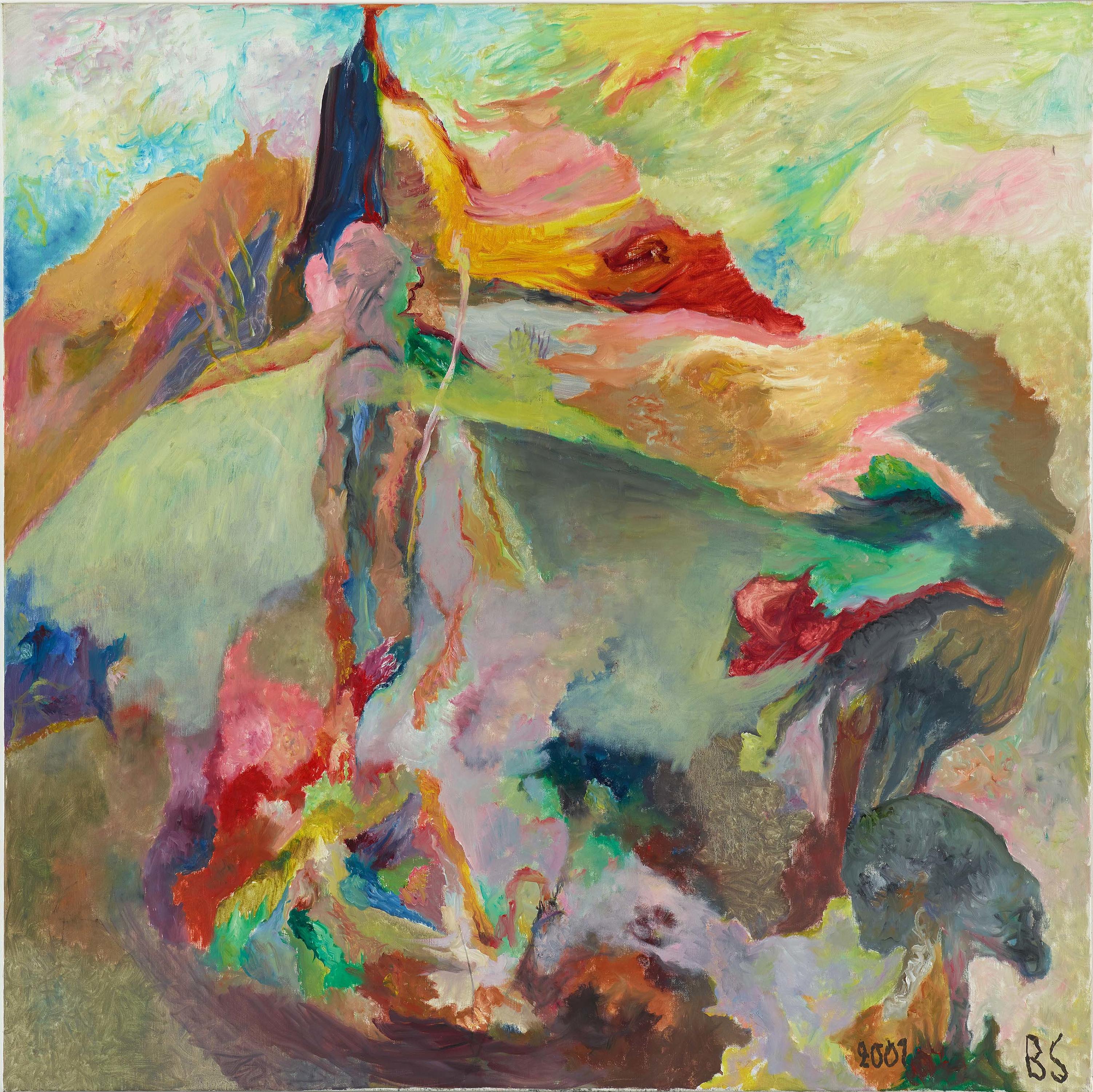 Bernard Schultze - Tollkuehnes Farbfest weinseeliger Tiere, 65000-446, Van Ham Kunstauktionen