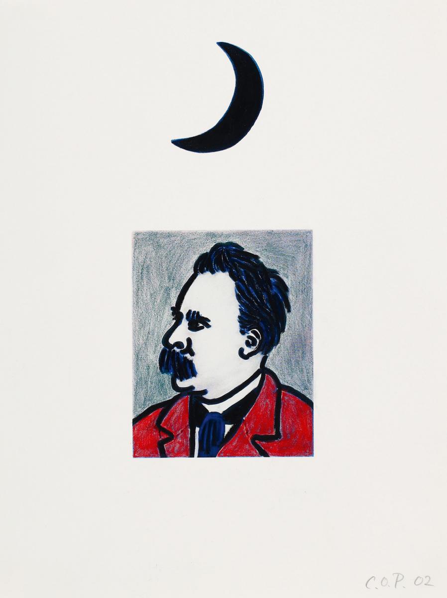 CO Paeffgen - Ohne Titel Mond ueber Nietzsche, 55918-3, Van Ham Kunstauktionen