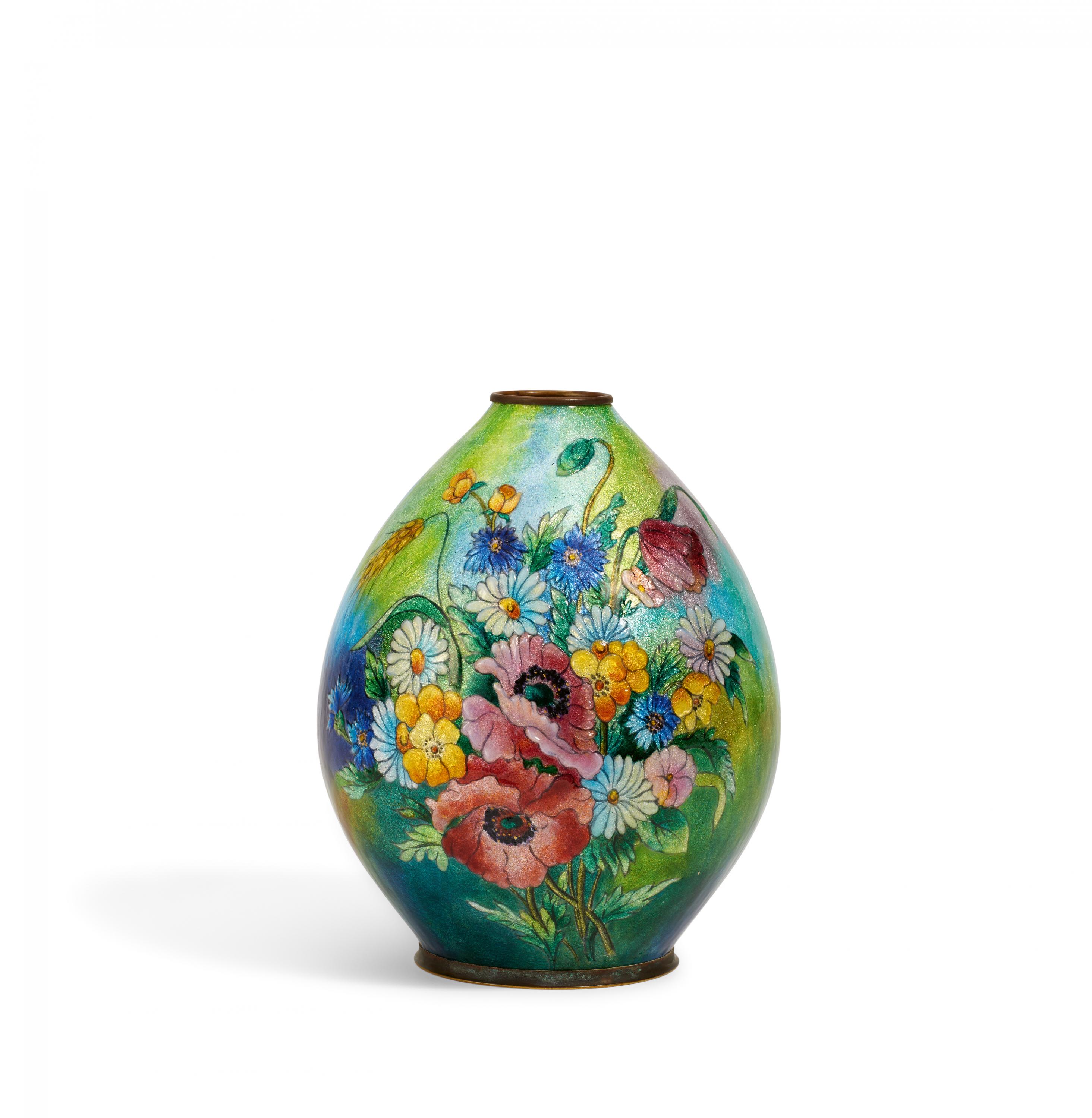 Camille Faure - Vase mit Blumenstrauss, 81828-1, Van Ham Kunstauktionen