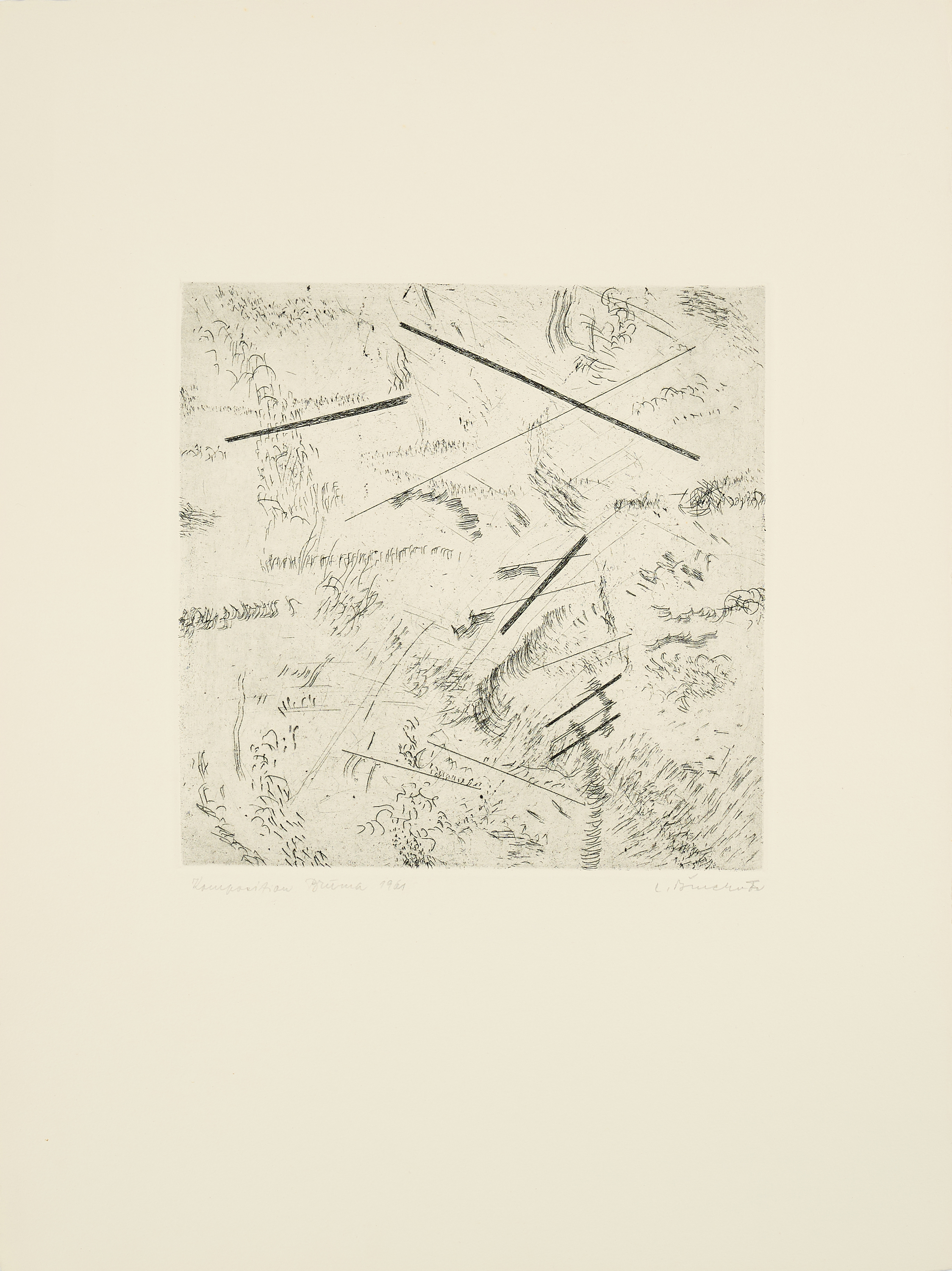 Carl Buchheister - Komposition Bruma, 60174-74, Van Ham Kunstauktionen