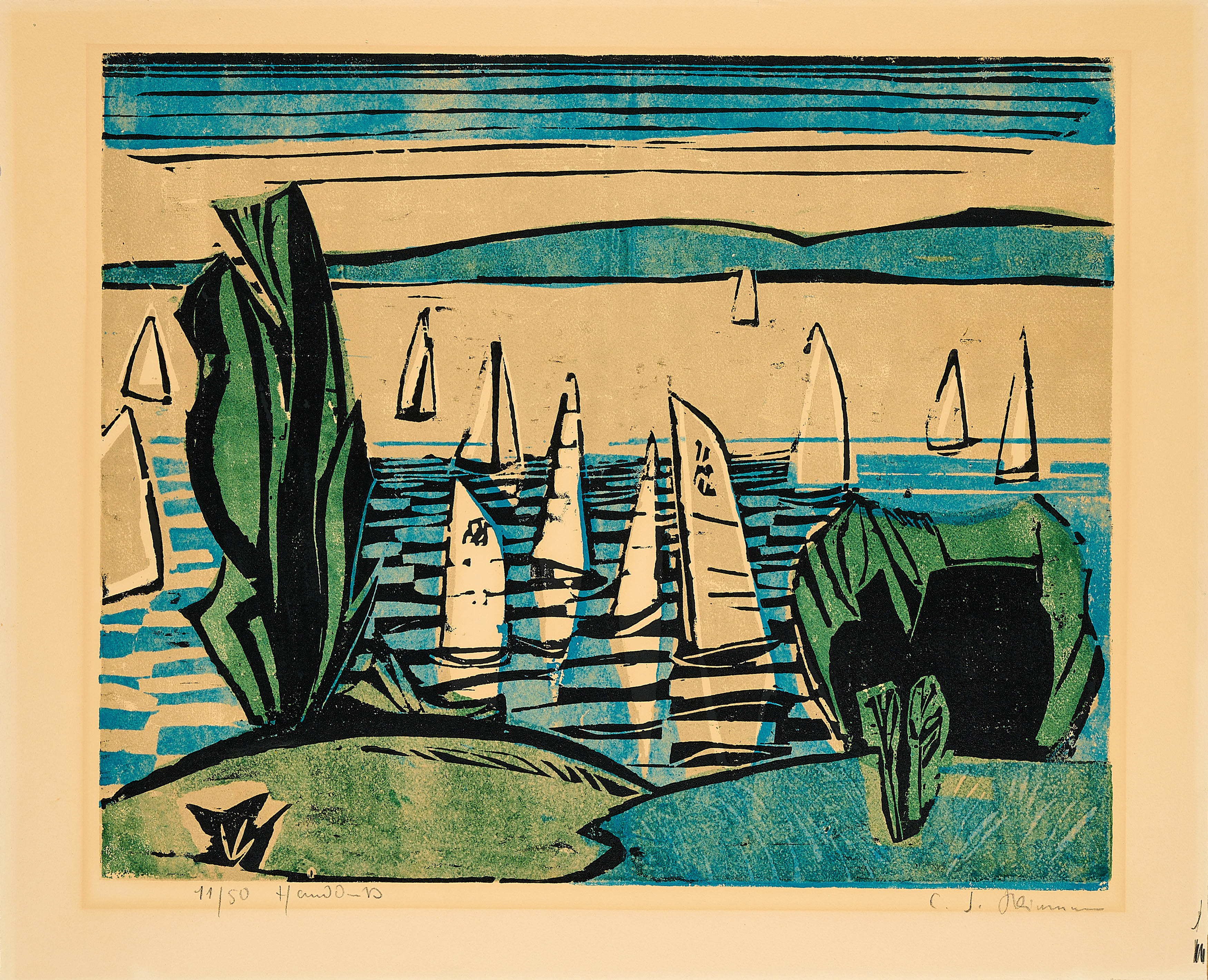 Carl-Heinz Kliemann - Segelboote, 77945-2, Van Ham Kunstauktionen