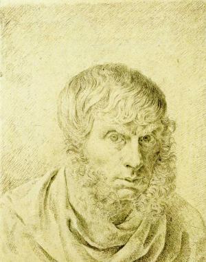 Portrait Künstler Friedrich Caspar David (1774 Greifswald  - 1840…