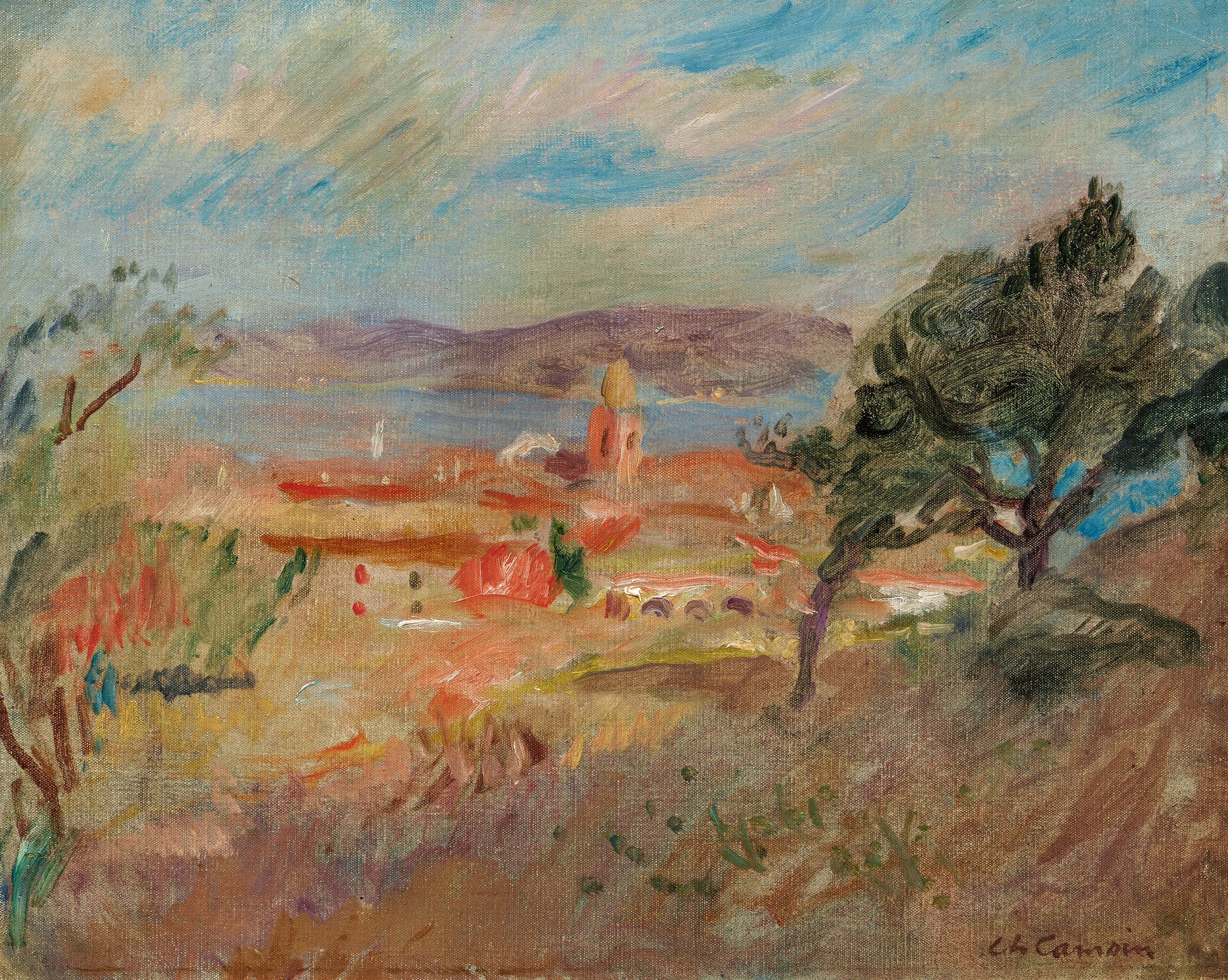 Charles Camoin - Ansicht von Saint Tropez, 76877-7, Van Ham Kunstauktionen