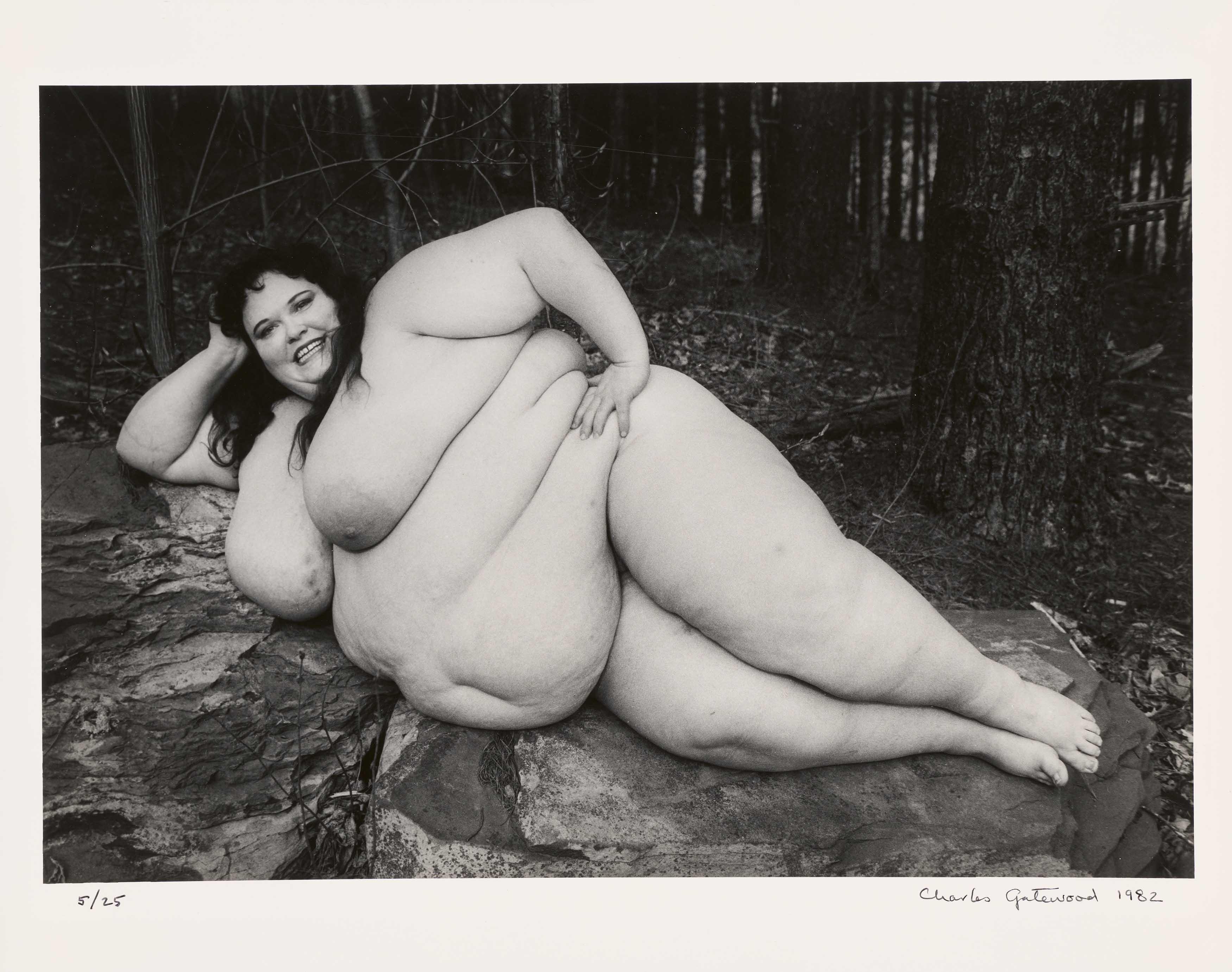 Charles Gatewood - Female nude in woods, 68004-326, Van Ham Kunstauktionen