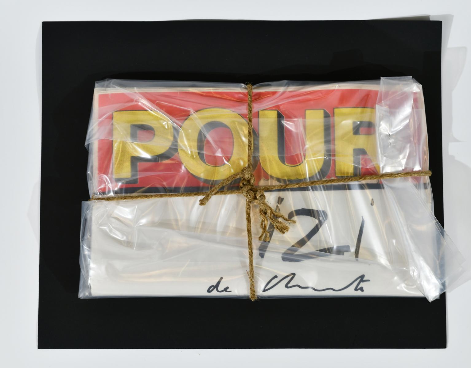 Christo Christo Javatscheff - Pour Journal Wrapped, 63493-15, Van Ham Kunstauktionen