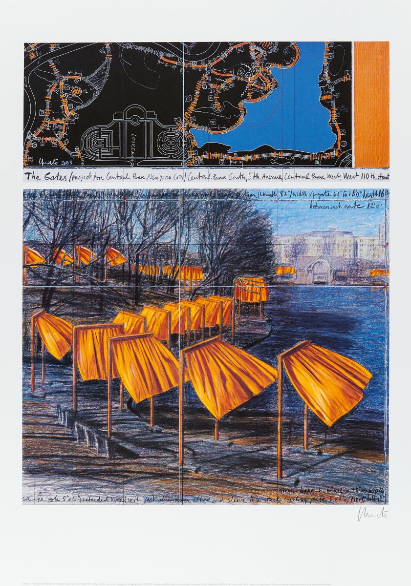 Christo Christo Javatscheff - The Gates Project for Central Park New York City, 60159-6, Van Ham Kunstauktionen