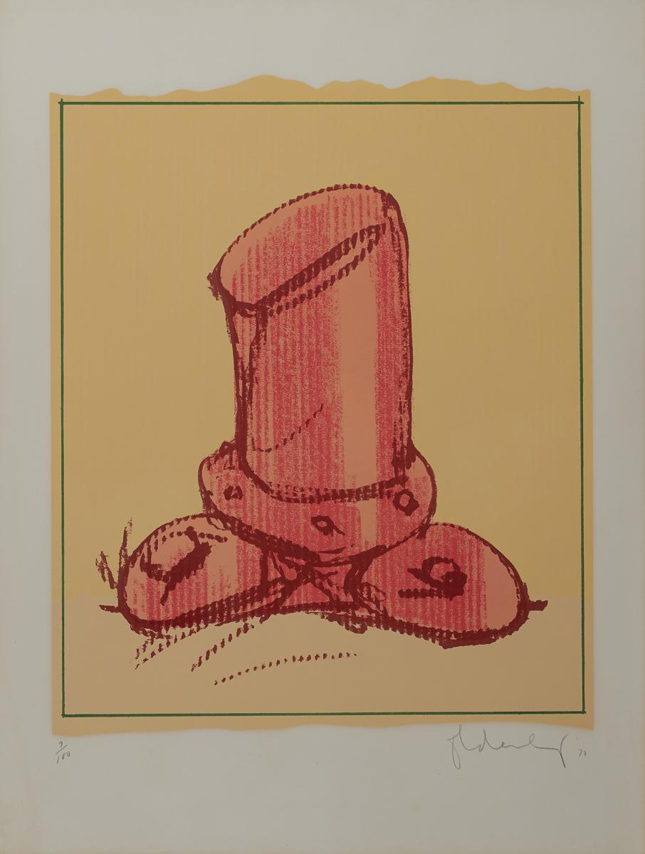 Claes Oldenburg - Soft Fireplug, 65546-198, Van Ham Kunstauktionen