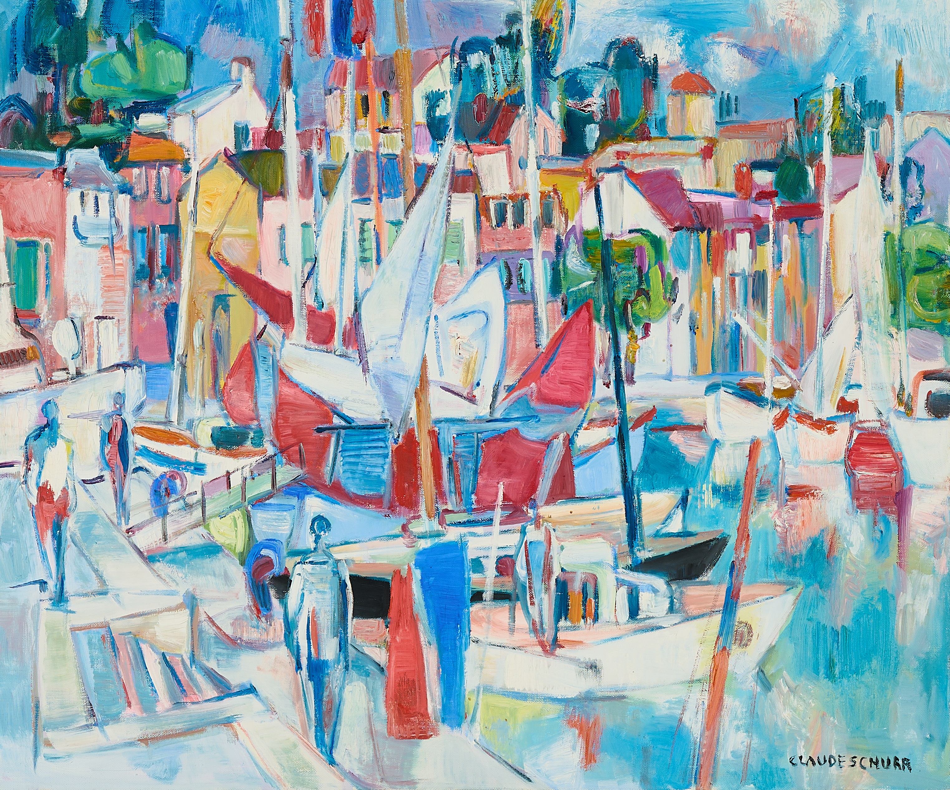 Claude Schurr - Cannes Tricolore, 80374-538, Van Ham Kunstauktionen