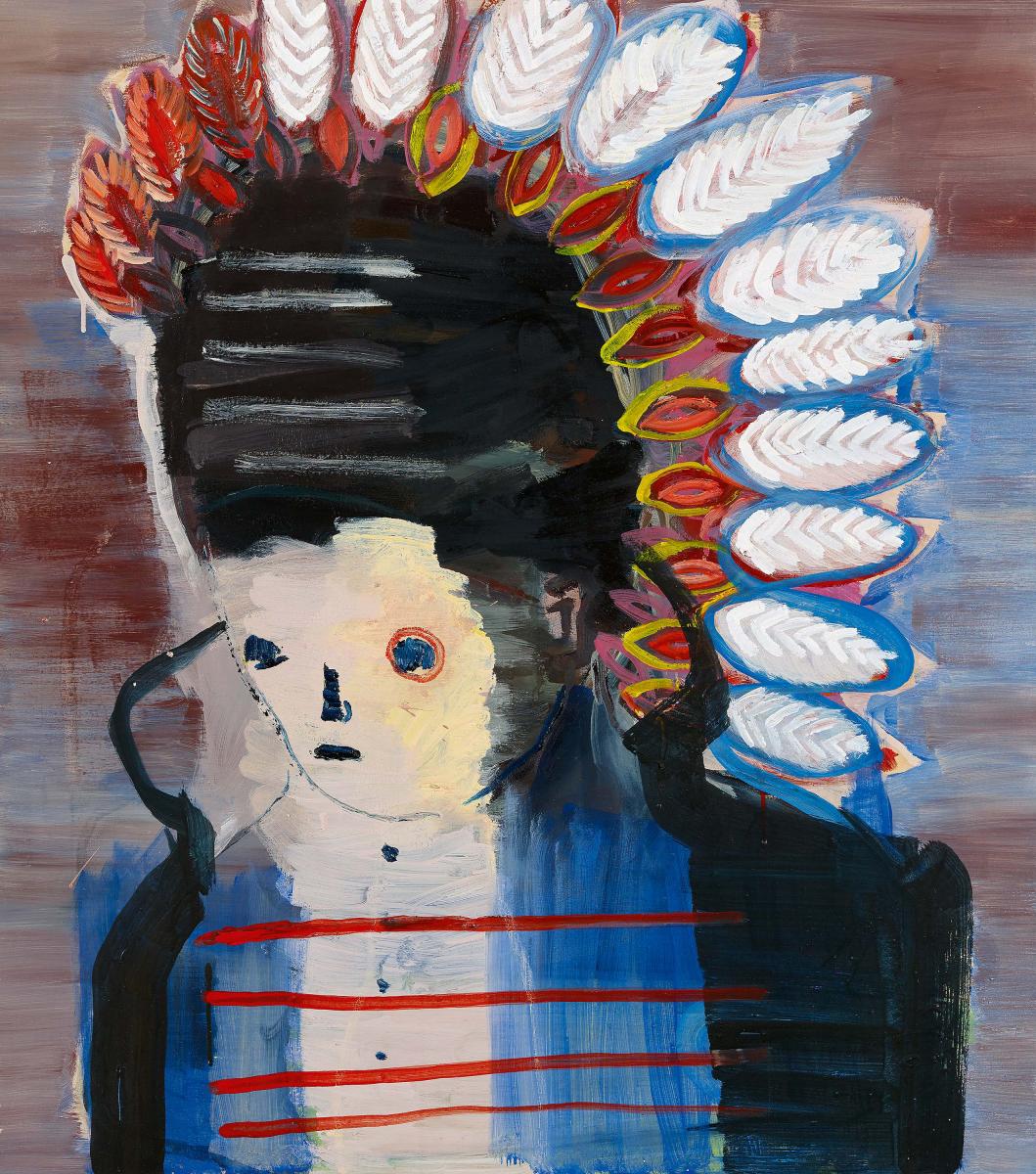 Claudia Roessger - Indianer, 300001-3796, Van Ham Kunstauktionen