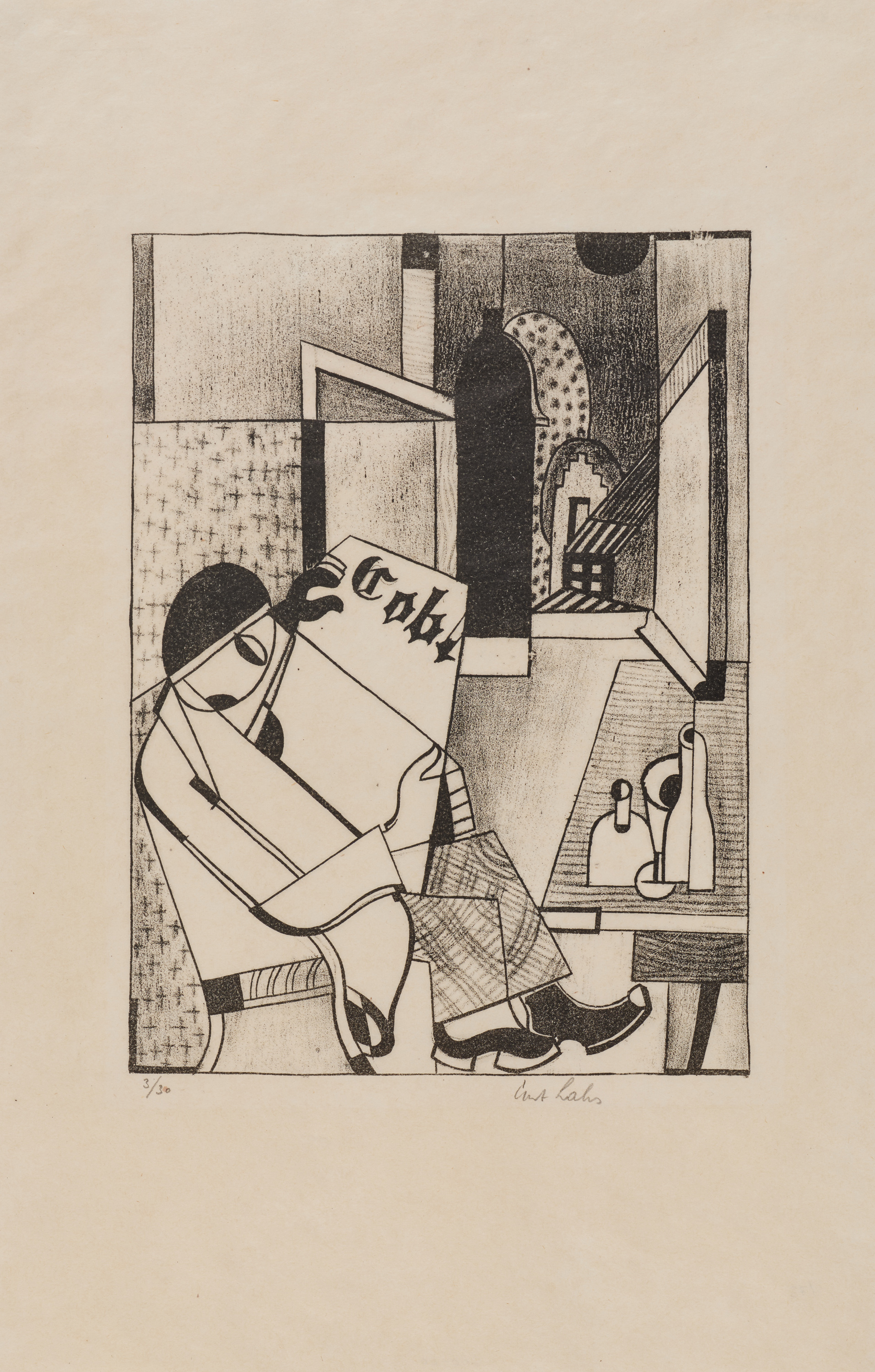 Curt Lahs - Ohne Titel, 81150-17, Van Ham Kunstauktionen