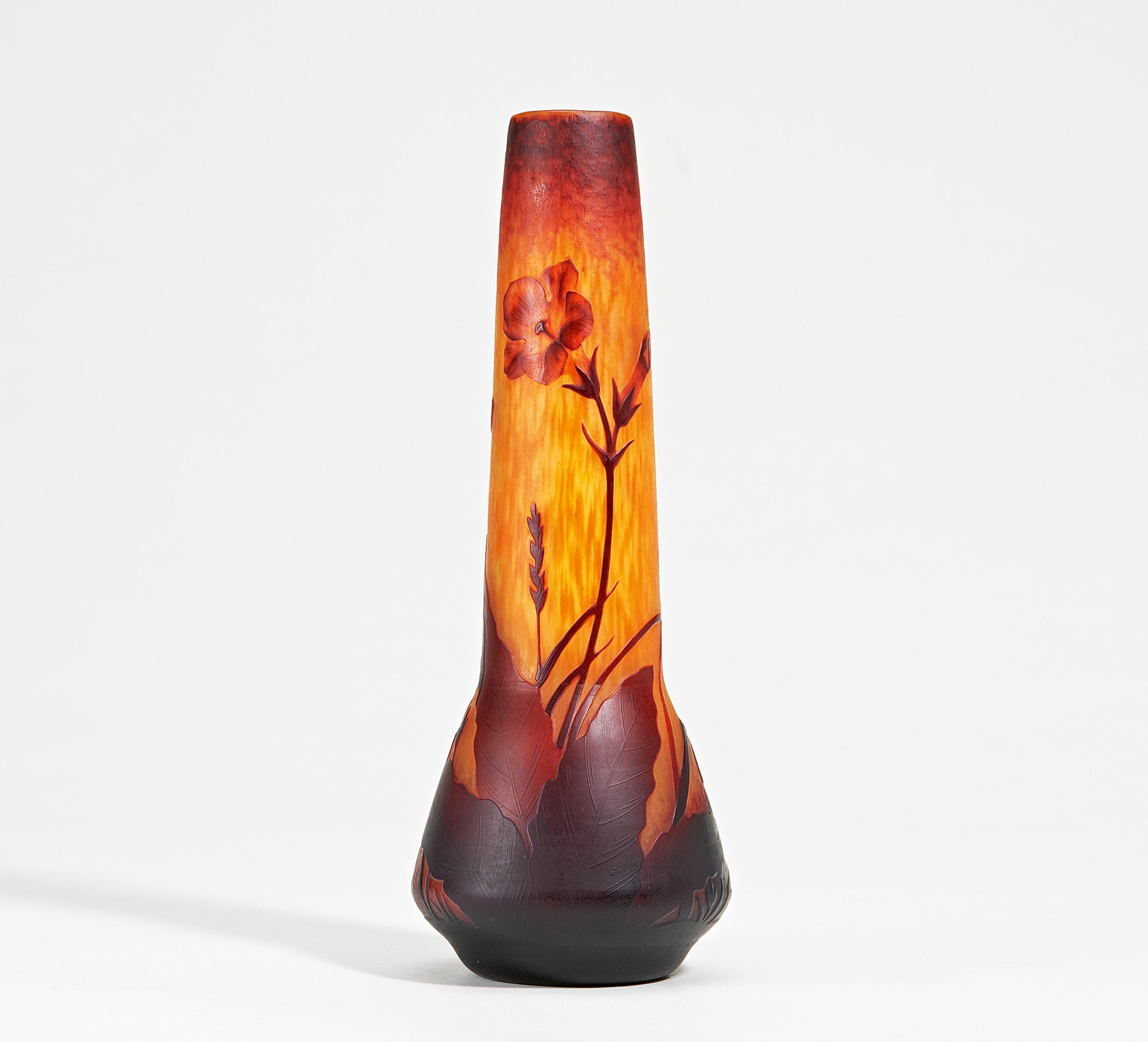 Daum Freres - Vase Bignones, 70216-35, Van Ham Kunstauktionen
