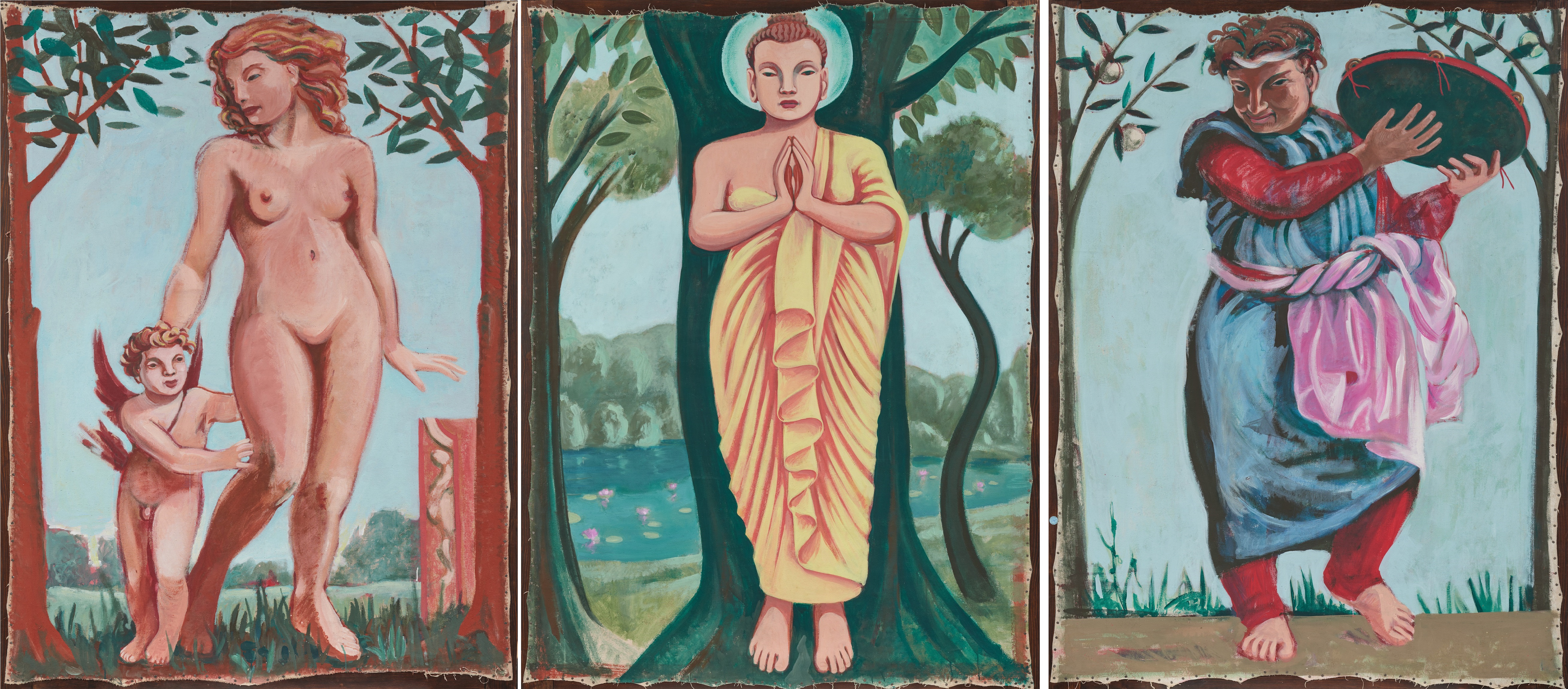 David Bowes - Triptychon, 82000-53, Van Ham Kunstauktionen