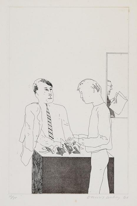 David Hockney - Auktion 317 Los 737, 43728-3, Van Ham Kunstauktionen