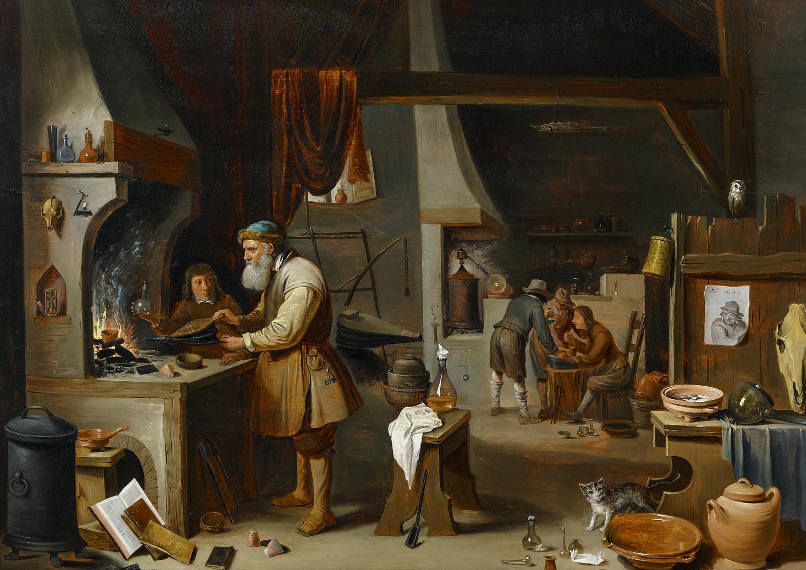 David dJ Teniers - Der Alchemist, 58439-7, Van Ham Kunstauktionen
