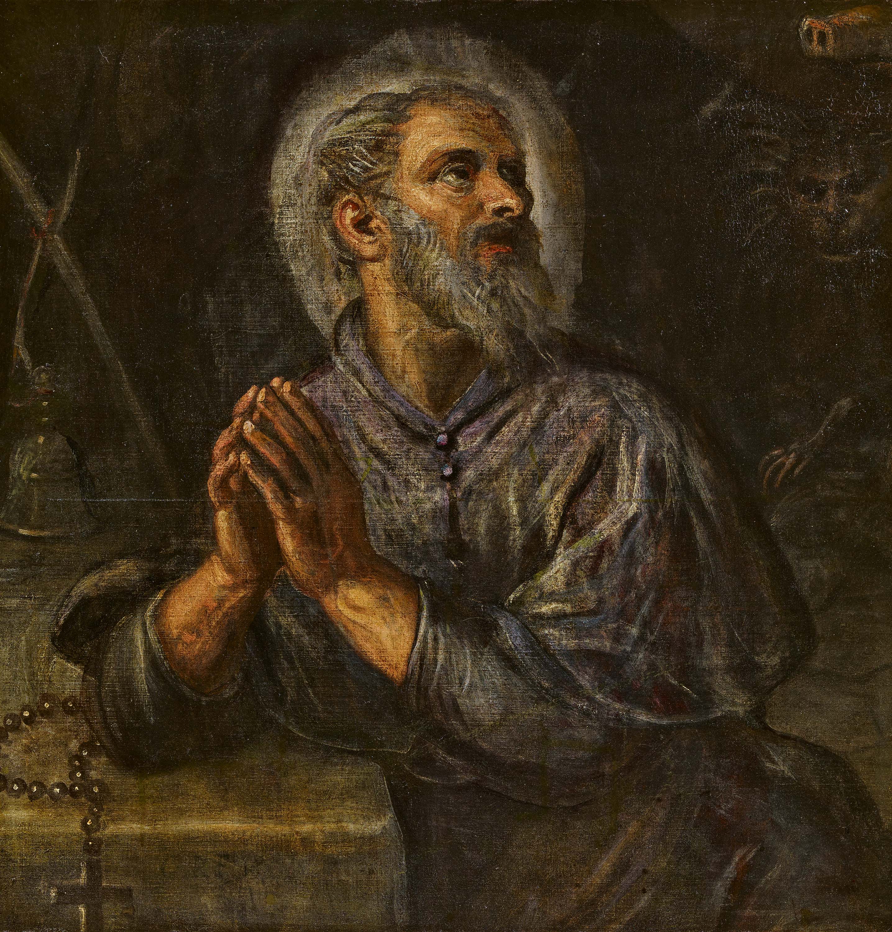 Domenico Robusti - Die Versuchung des Heiligen Antonius, 70337-1, Van Ham Kunstauktionen