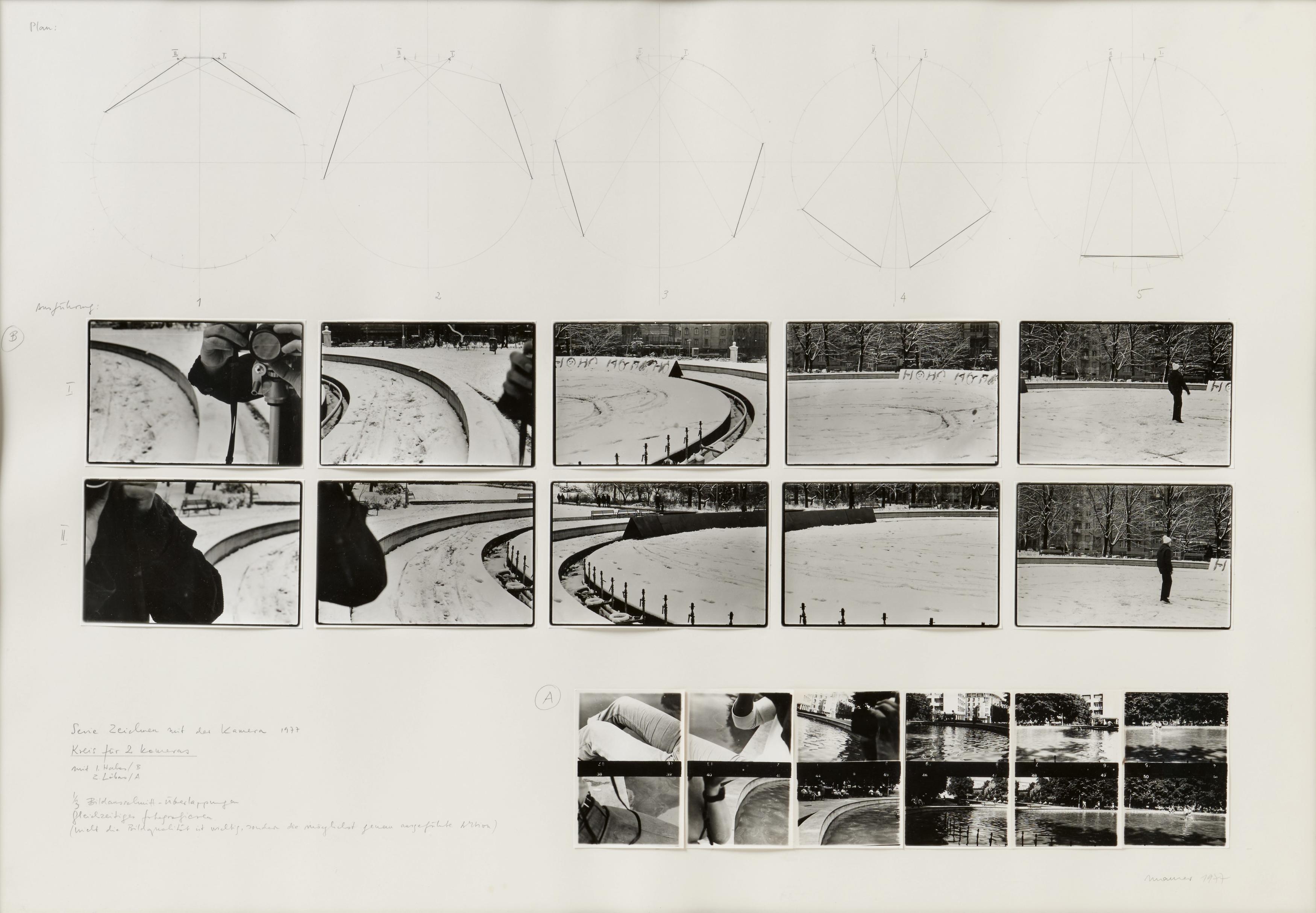 Dora Maurer - Zeichnen mit der Kamera Foto-Interaktion III, 80531-4, Van Ham Kunstauktionen