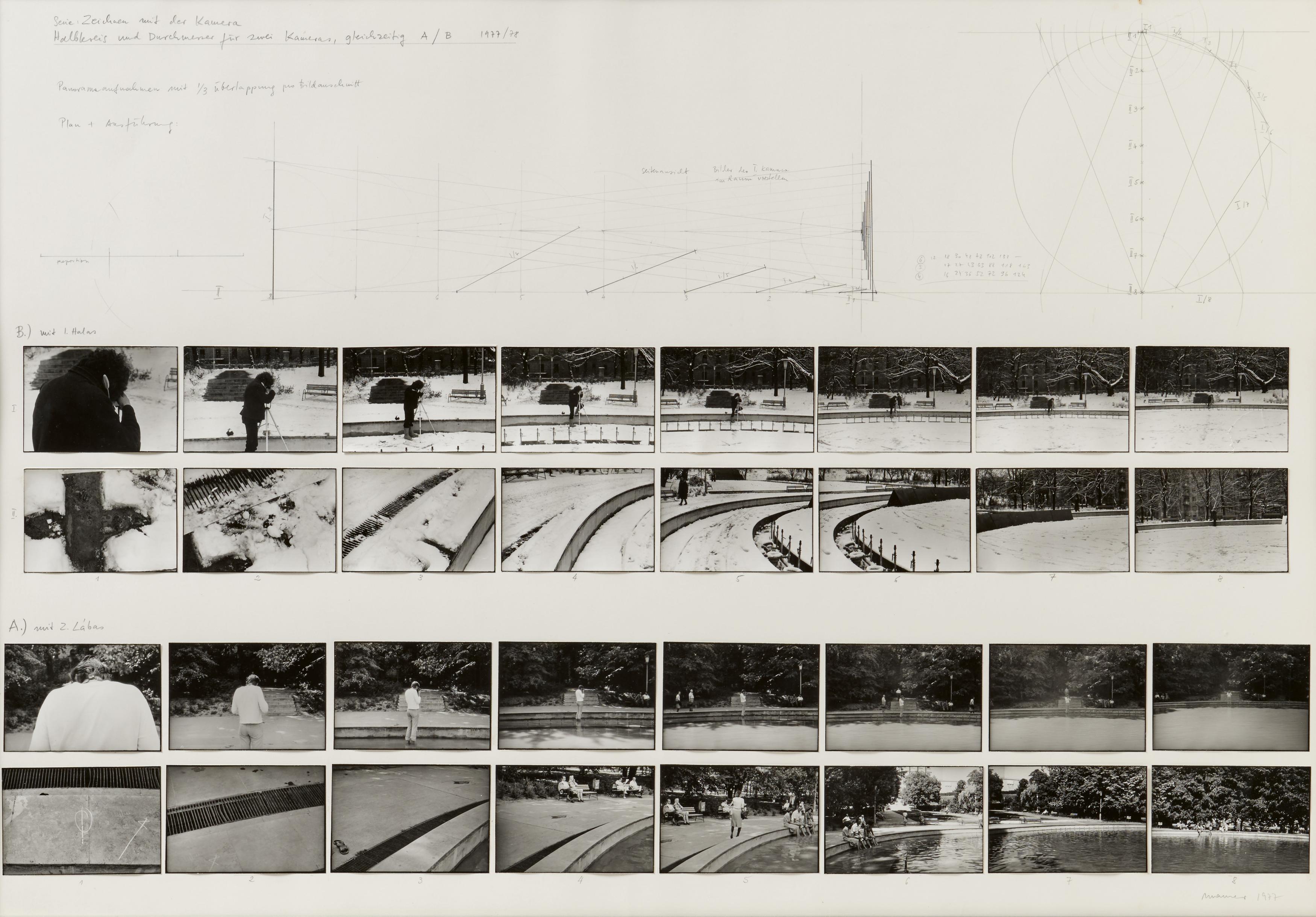 Dora Maurer - Zeichnen mit der Kamera Foto-Interaktion IV, 80531-5, Van Ham Kunstauktionen