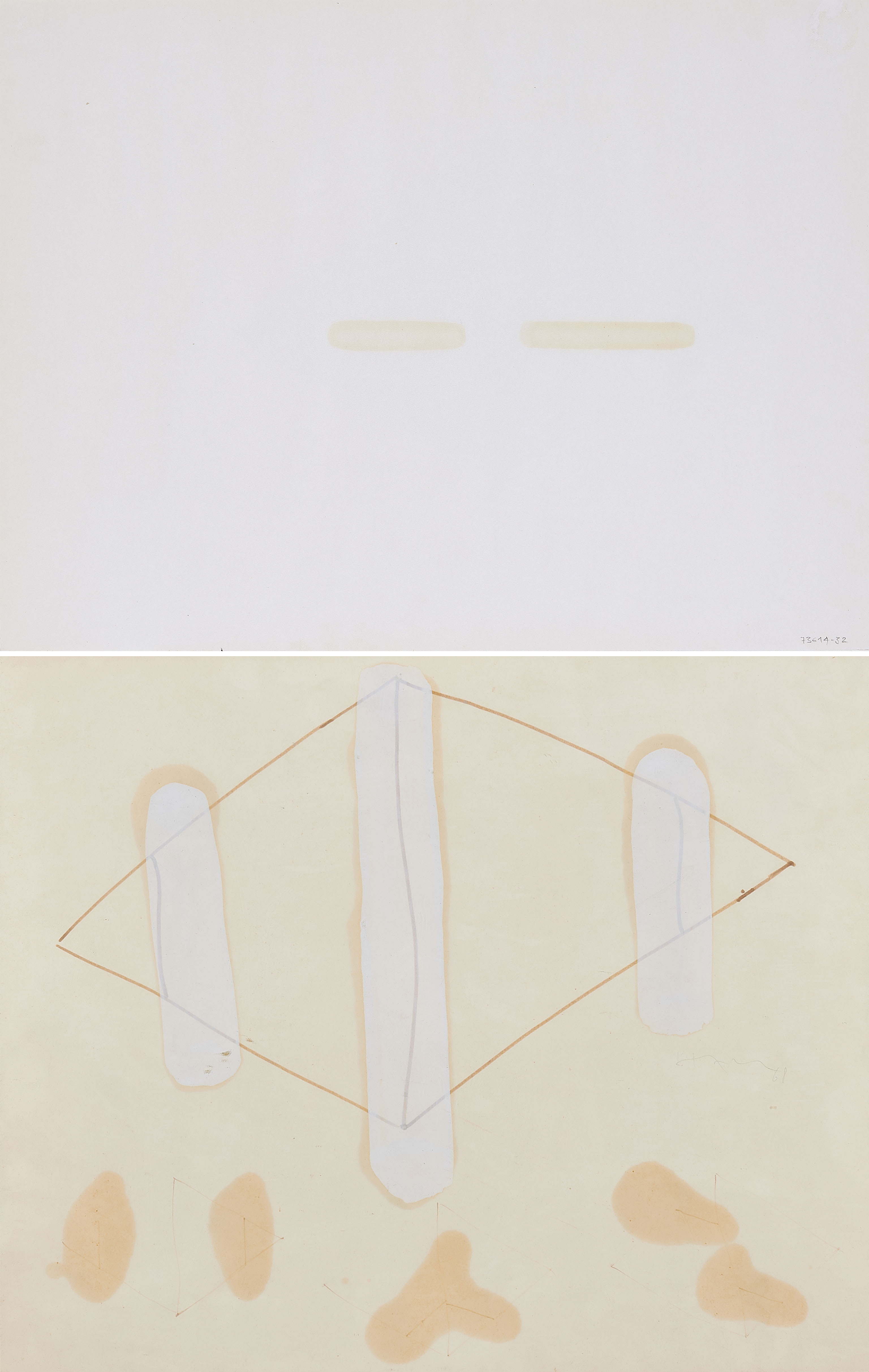 Edgar Hofschen - Konvolut von 3 Papierarbeiten, 73614-32, Van Ham Kunstauktionen