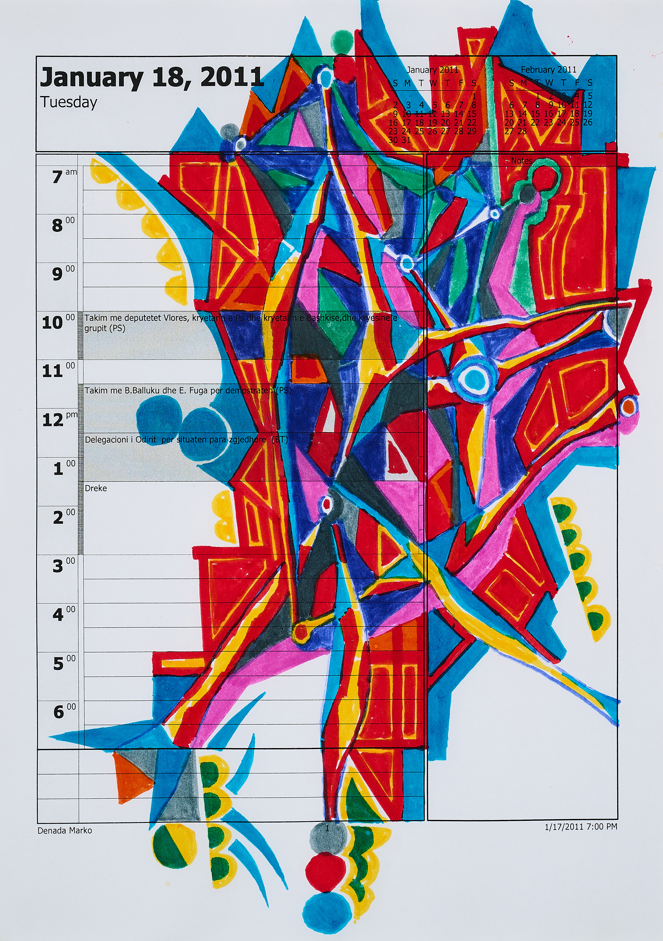 Edi Rama - Ohne Titel, 78023-31, Van Ham Kunstauktionen