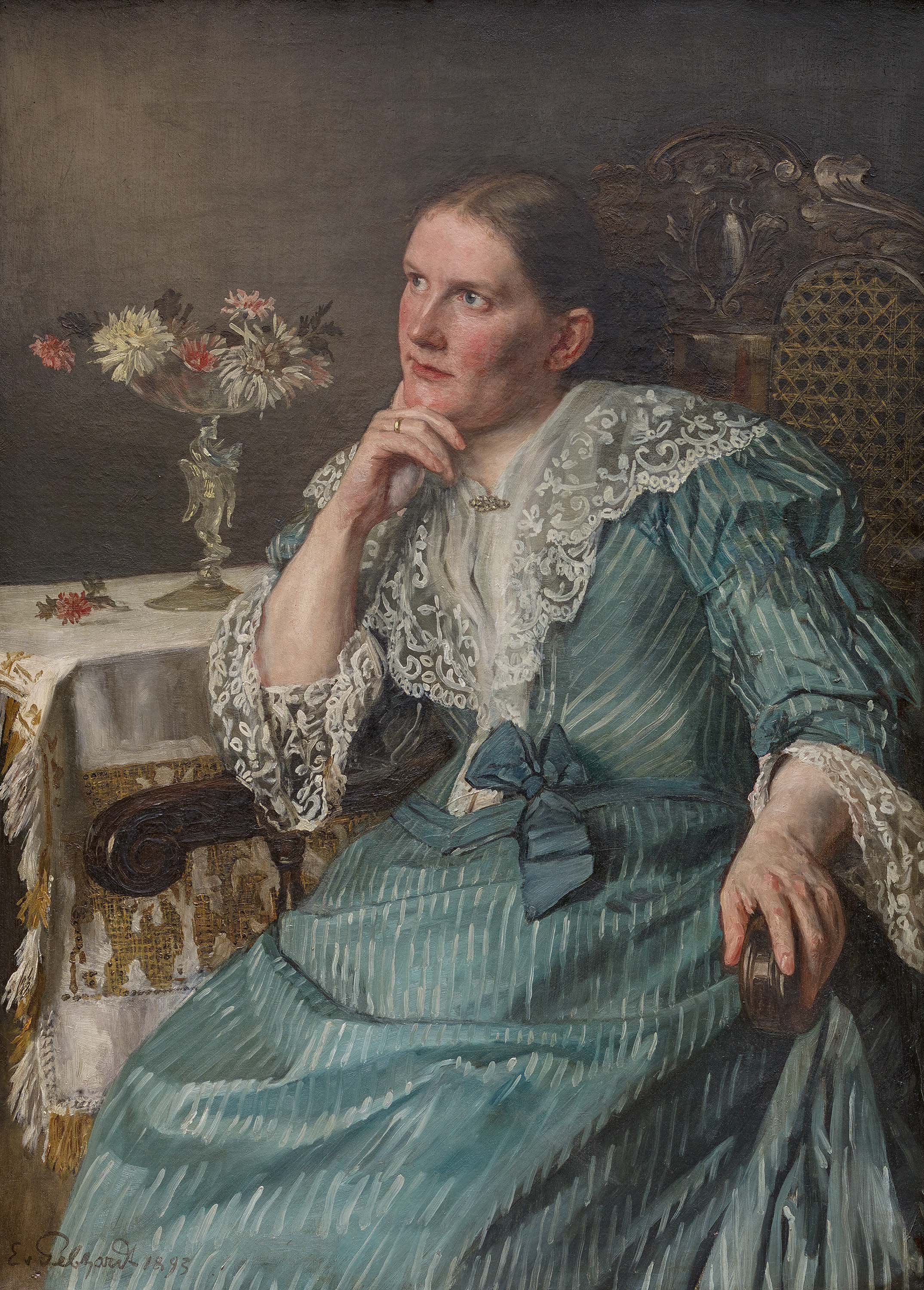 Eduard von Gebhardt - Portraet der Ehefrau des Kuenstlers, 70129-1, Van Ham Kunstauktionen