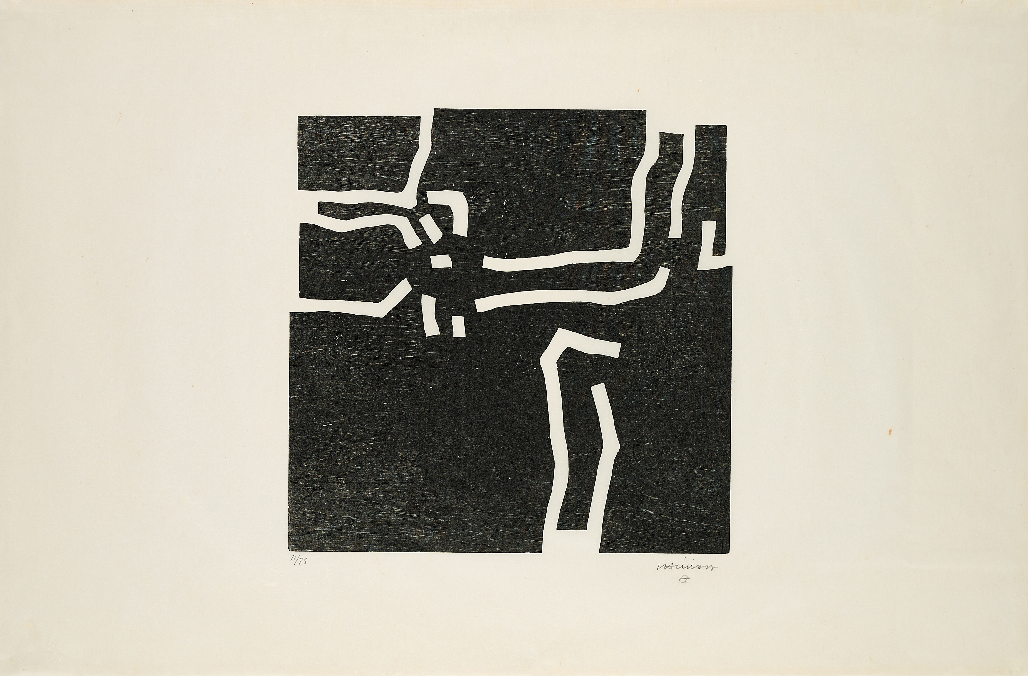 Eduardo Chillida - Beltza I, 79297-20, Van Ham Kunstauktionen