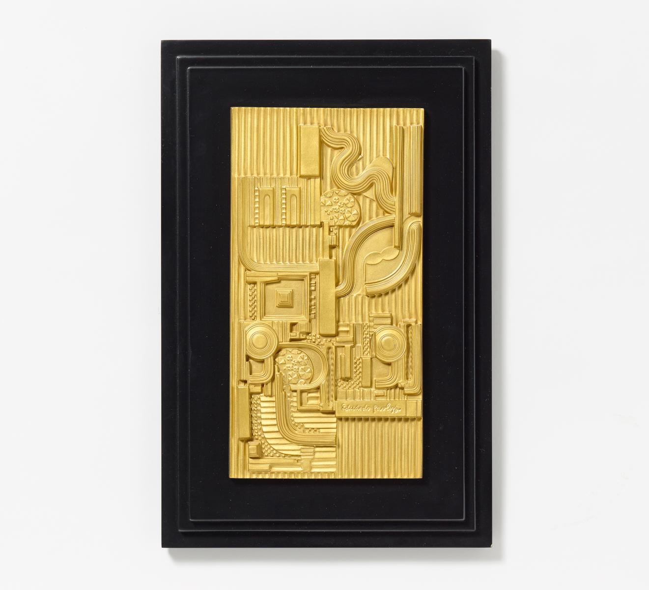 Eduardo Paolozzi - Relief in Gold, 60604-9, Van Ham Kunstauktionen