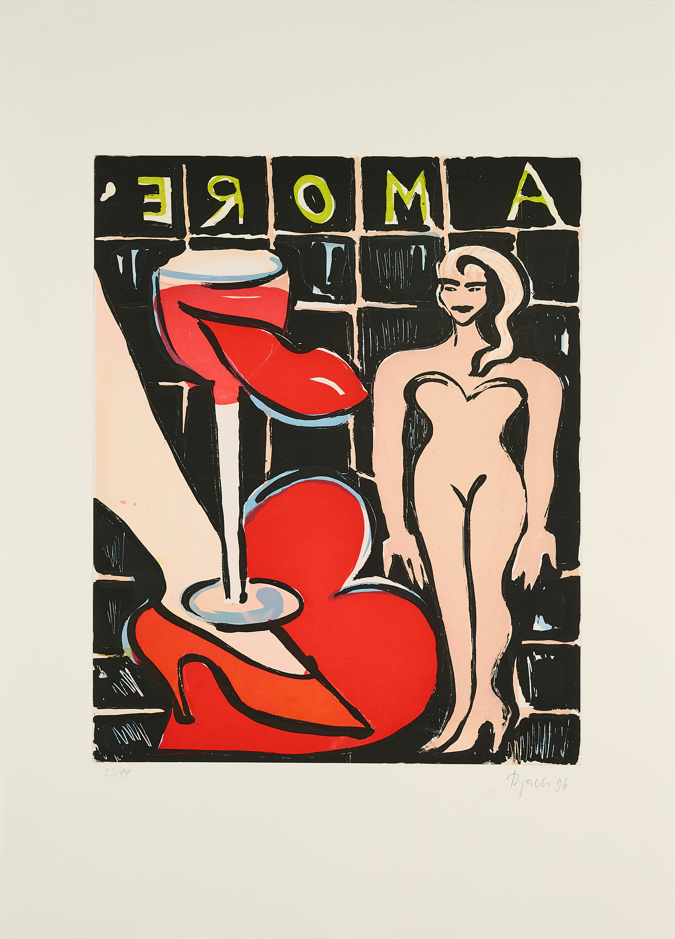 Elvira Bach - Amore, 81308-23, Van Ham Kunstauktionen