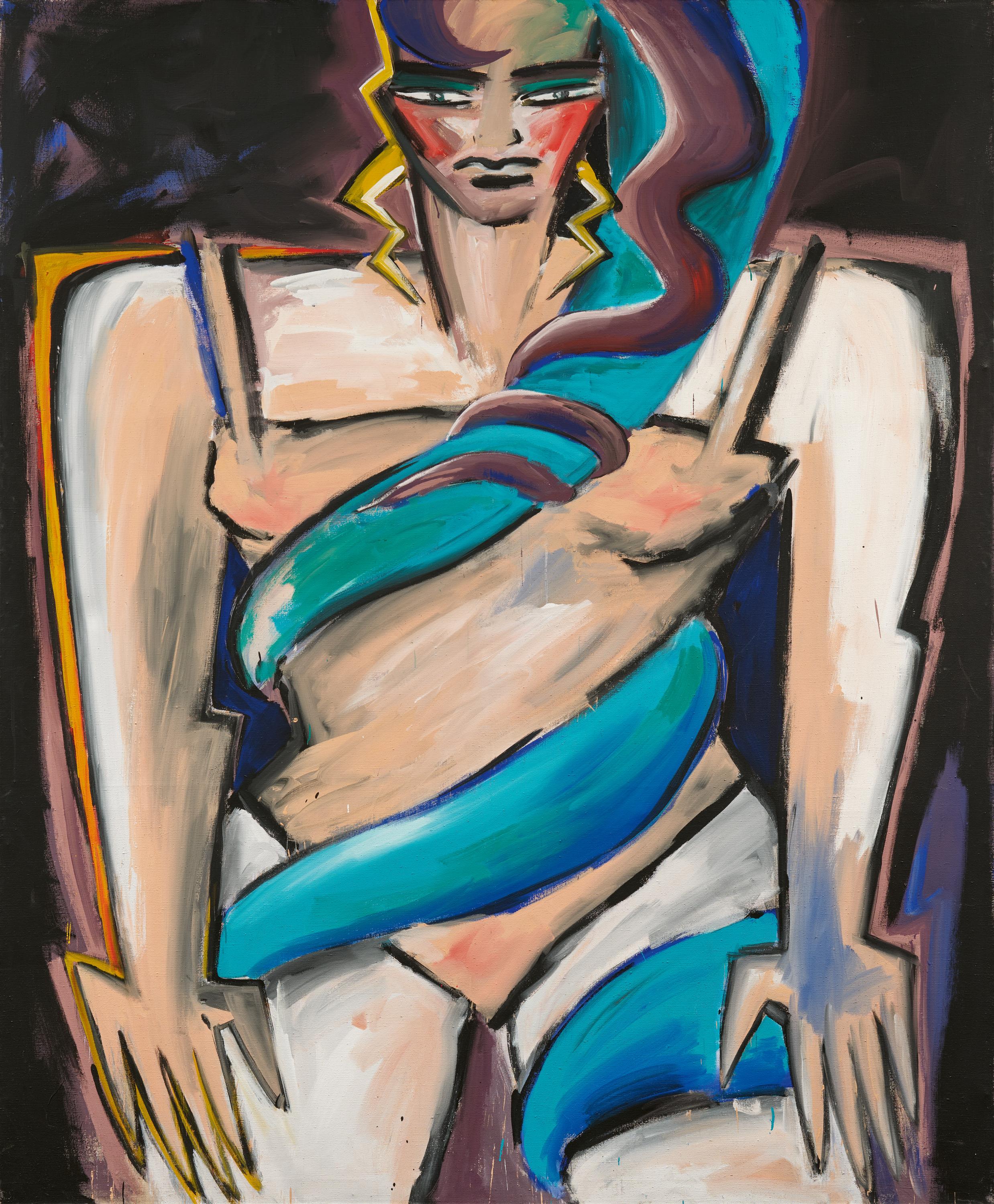 Elvira Bach - Umschlungen, 81128-1, Van Ham Kunstauktionen