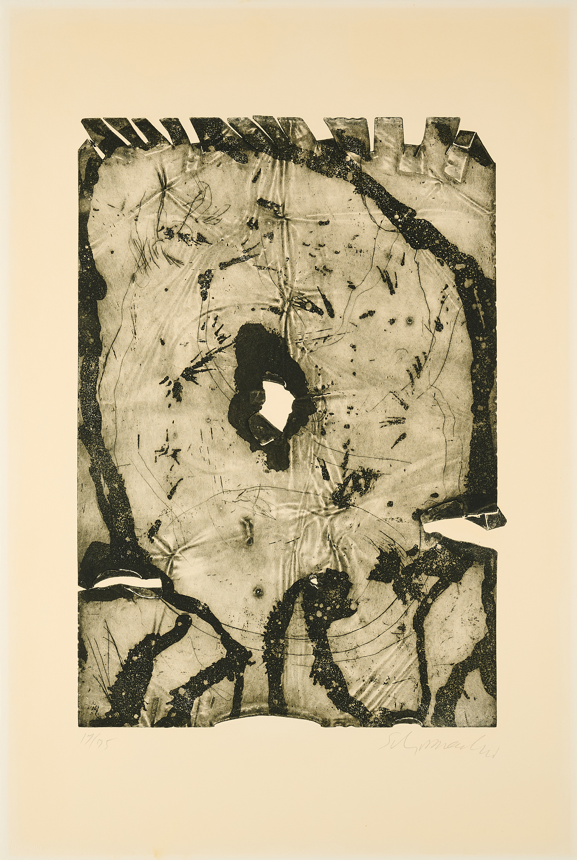 Emil Schumacher - Ohne Titel, 80374-516, Van Ham Kunstauktionen