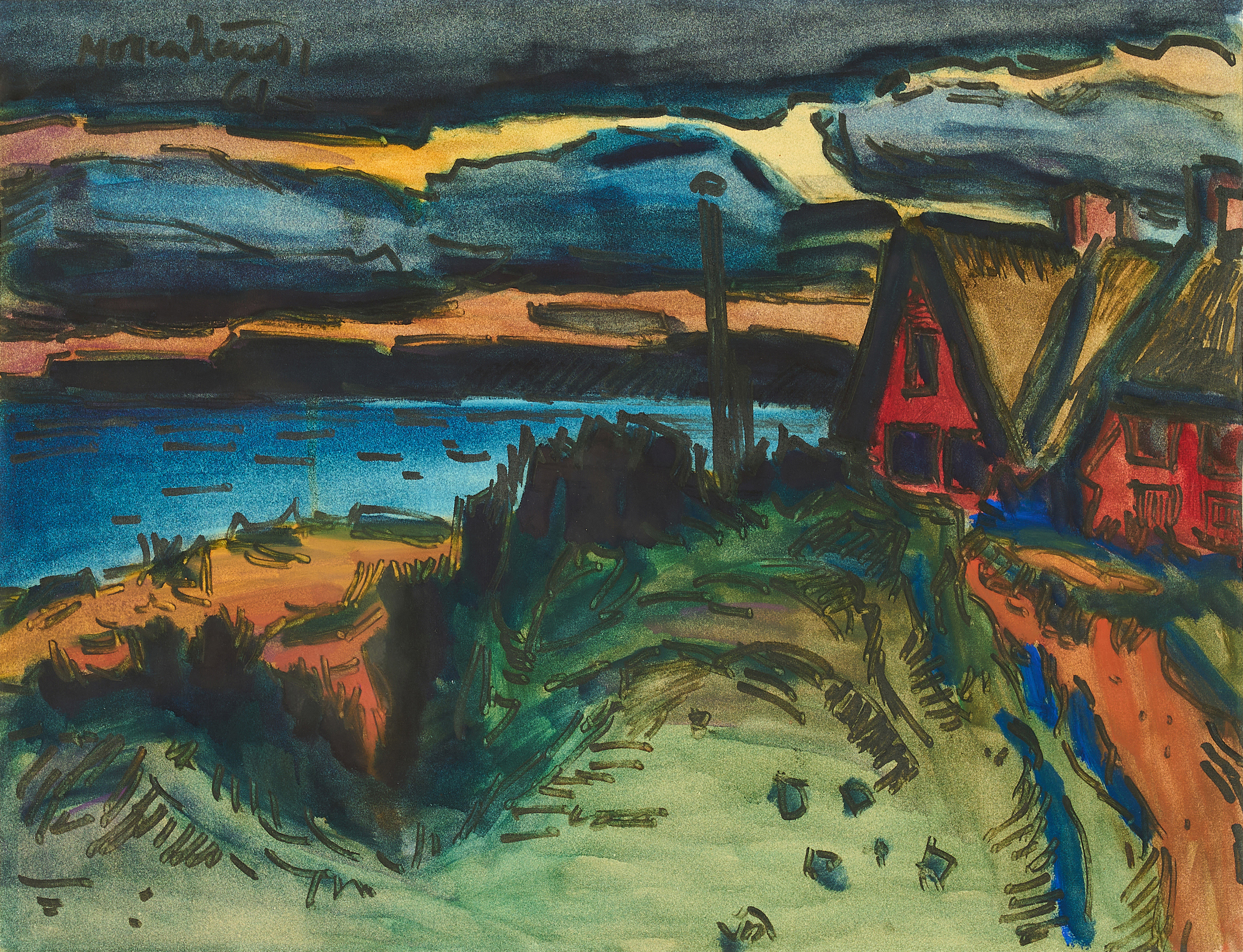 Ernst Mollenhauer - Koenigshafen, 80374-378, Van Ham Kunstauktionen