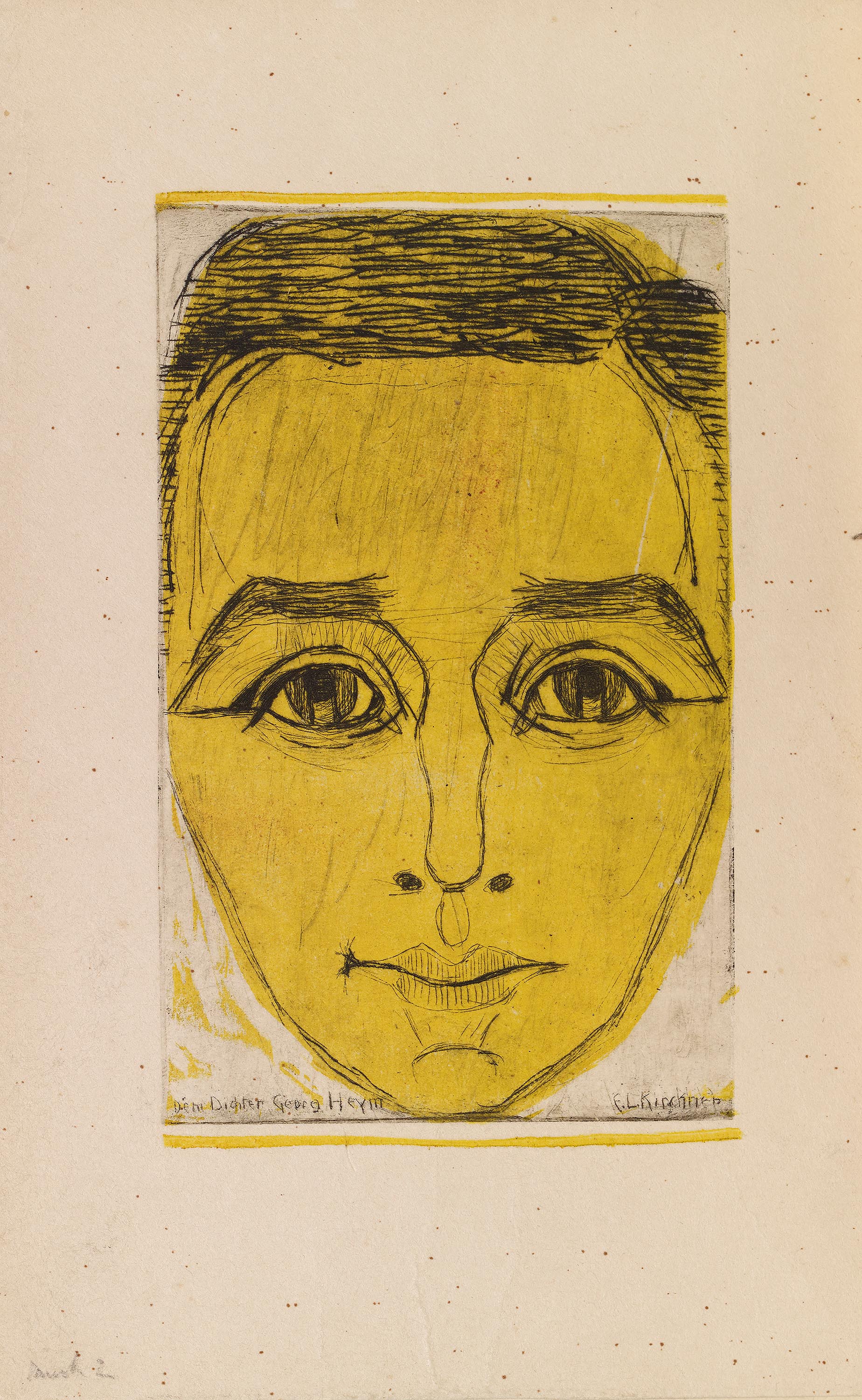 Ernst Ludwig Kirchner - Zu Umbra Vitae Nachgelassene Gedichte von Georg Heym, 68002-12, Van Ham Kunstauktionen