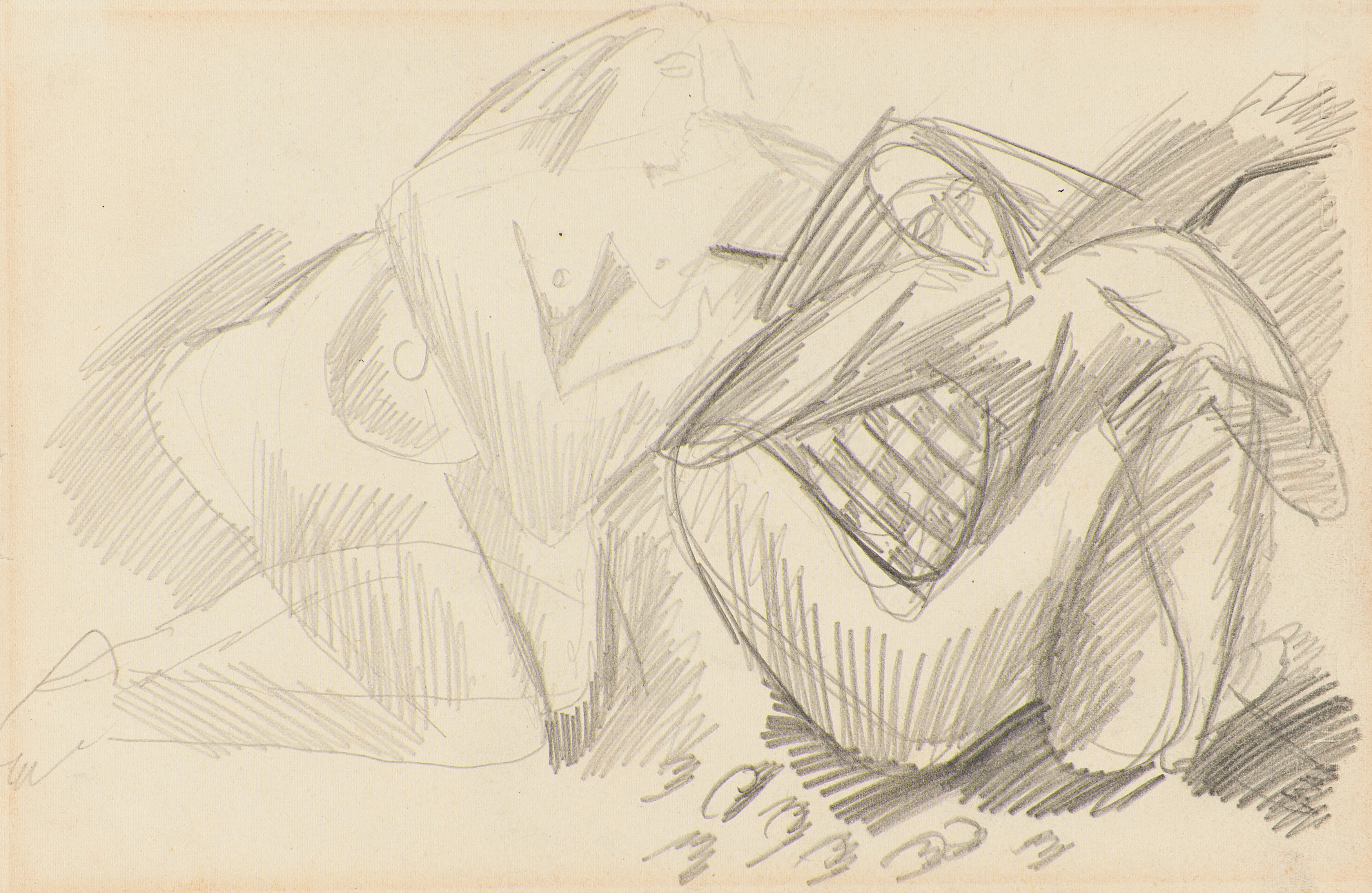 Ernst Wilhelm Nay - Klagende Frauen, 59514-4, Van Ham Kunstauktionen