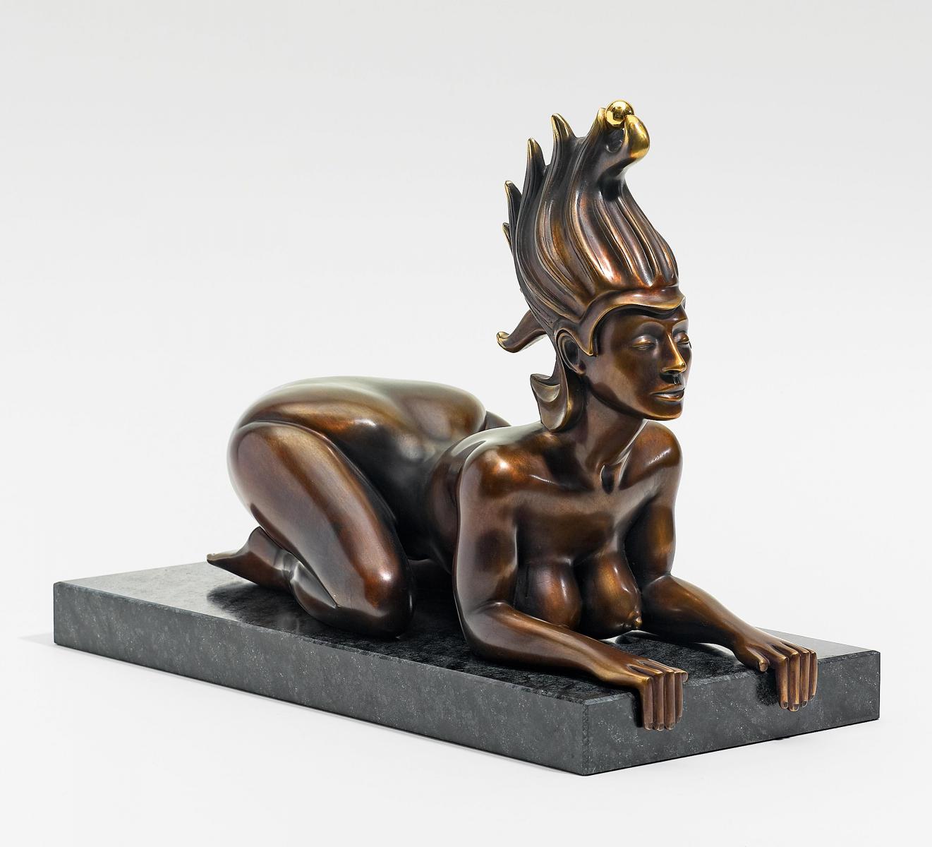 Ernst Fuchs - Sphinx, 56348-1, Van Ham Kunstauktionen