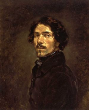 Portrait Künstler Delacroix Eugène (1798 Charenton-Saint-Maurice  - 1863…
