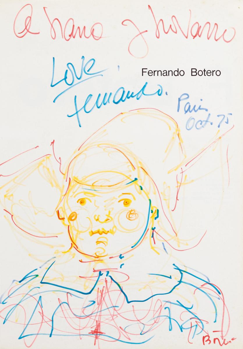 Fernando Botero - Auktion 419 Los 341, 63373-19, Van Ham Kunstauktionen