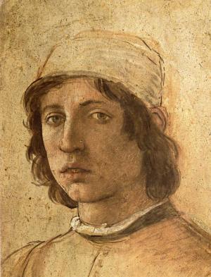 Portrait Künstler Lippi Filippino ((um) 1457 Prato  - 1504 Florenz),15.&16. Jh.…