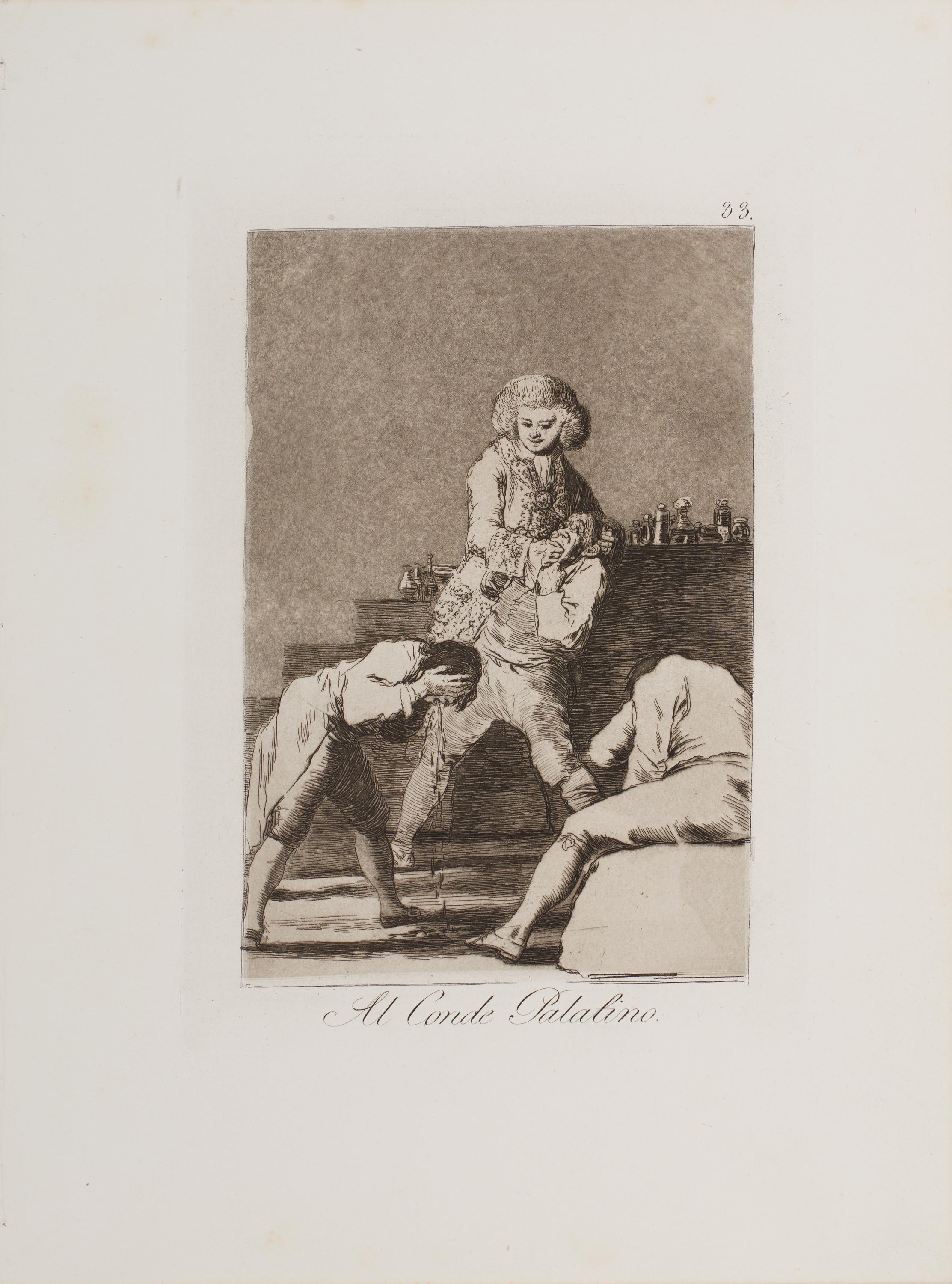 Francisco Jose de Goya y Lucientes - Al Conde Palatino, 76000-365, Van Ham Kunstauktionen