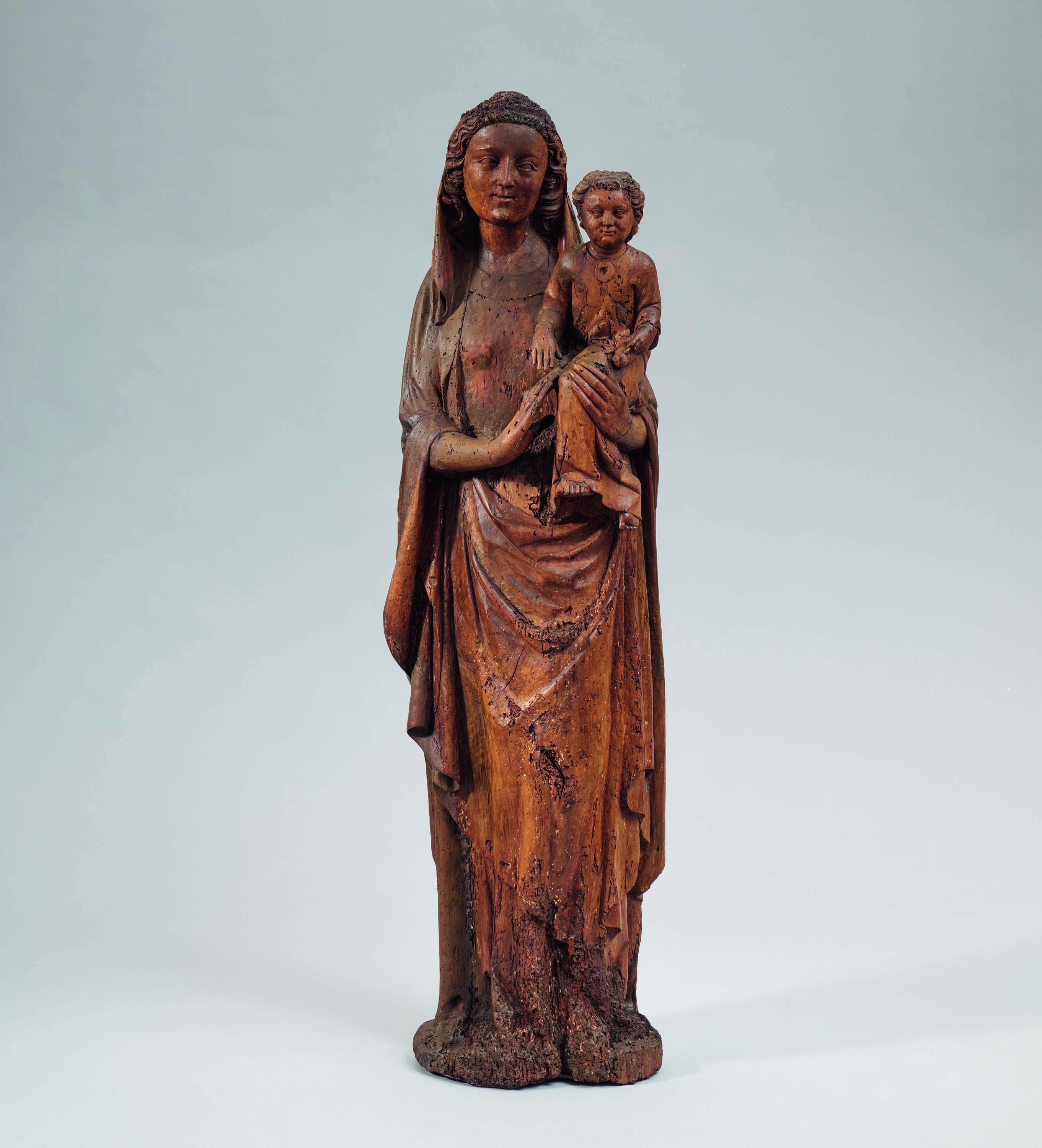 Franzoesische Schule - Madonna mit Christusknaben, 77398-2, Van Ham Kunstauktionen