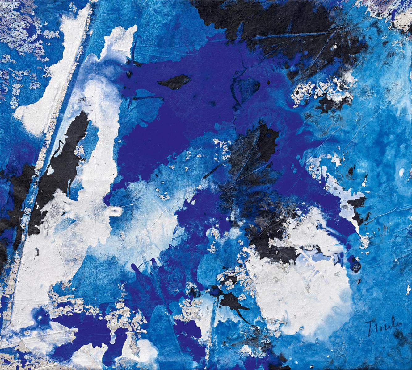 Fred Thieler - Im aufgeloesten Blau, 64336-4, Van Ham Kunstauktionen