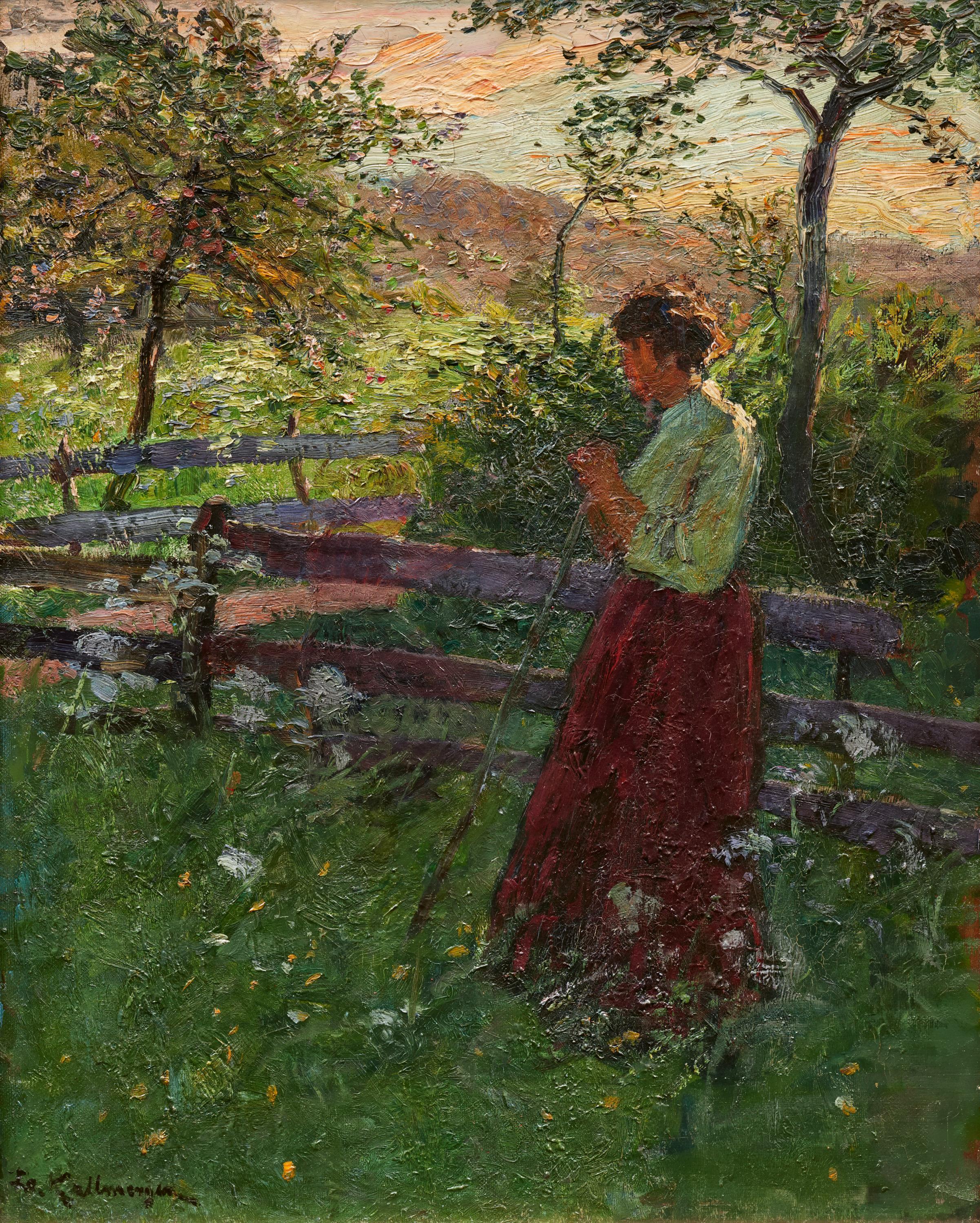 Friedrich Kallmorgen - Schnitterin, 82084-5, Van Ham Kunstauktionen