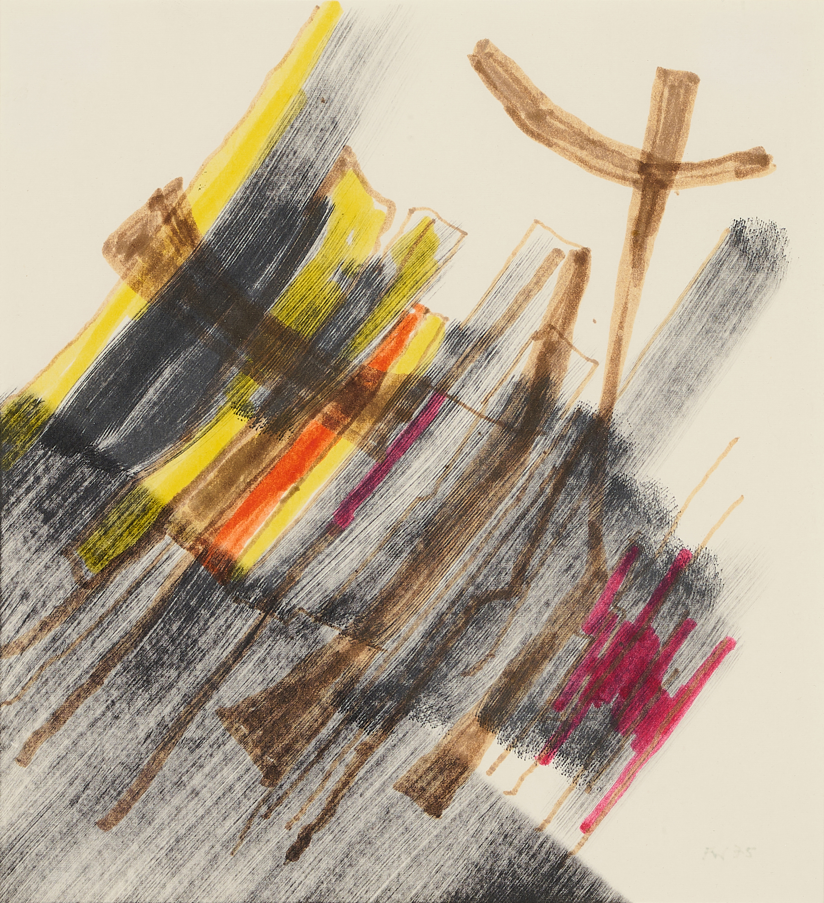 Fritz Winter - Ohne Titel, 82000-448, Van Ham Kunstauktionen