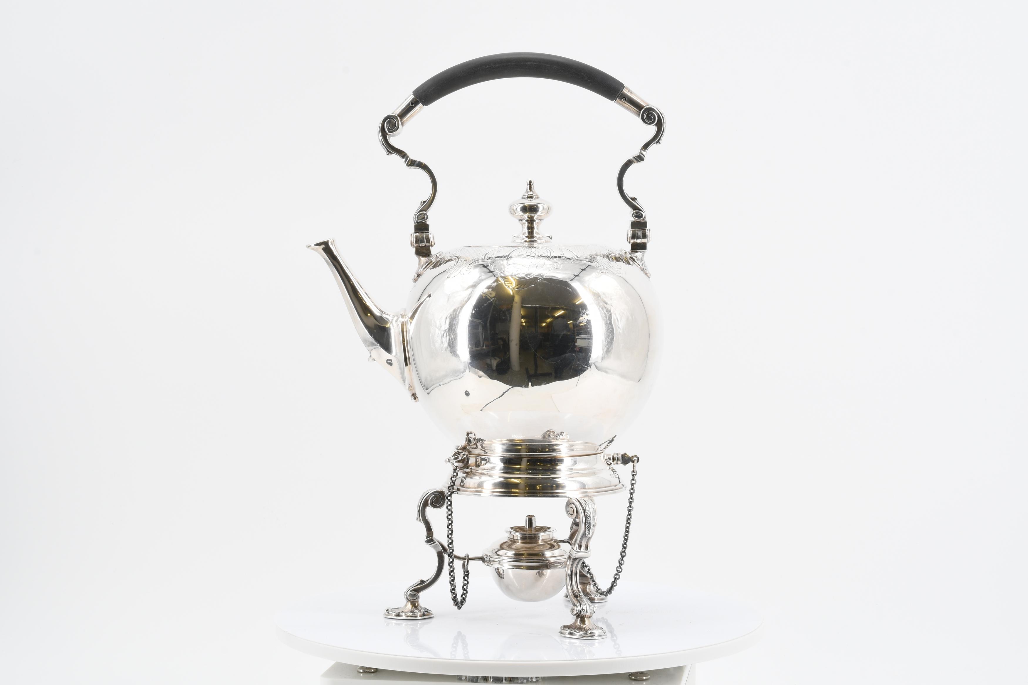 Garrard  Co Ltd - Wasserkessel auf Rechaud, 73793-2, Van Ham Kunstauktionen