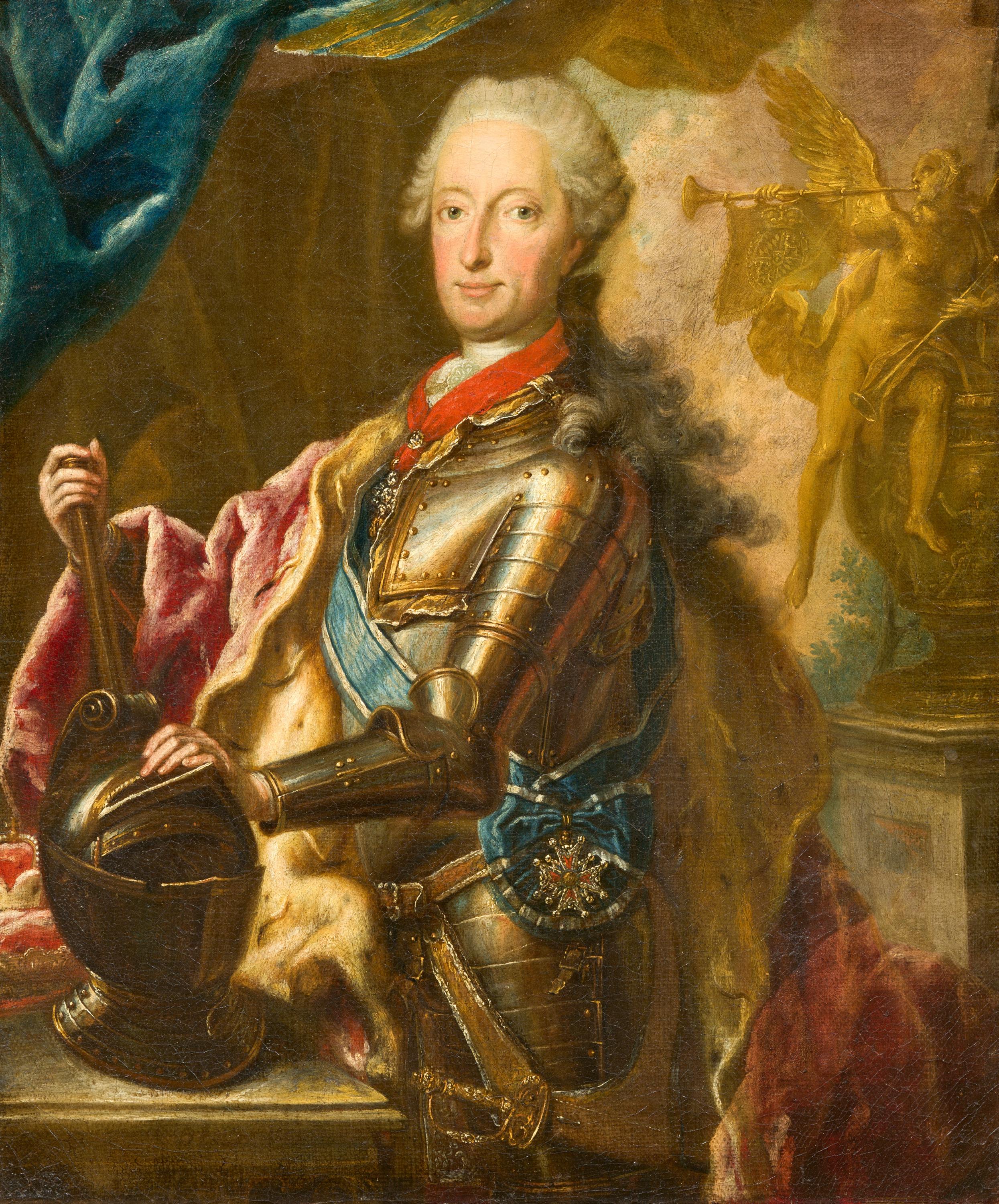 Georg Desmarees - Paradebildnis des Kurfuersten Max III Joseph, 75875-2, Van Ham Kunstauktionen