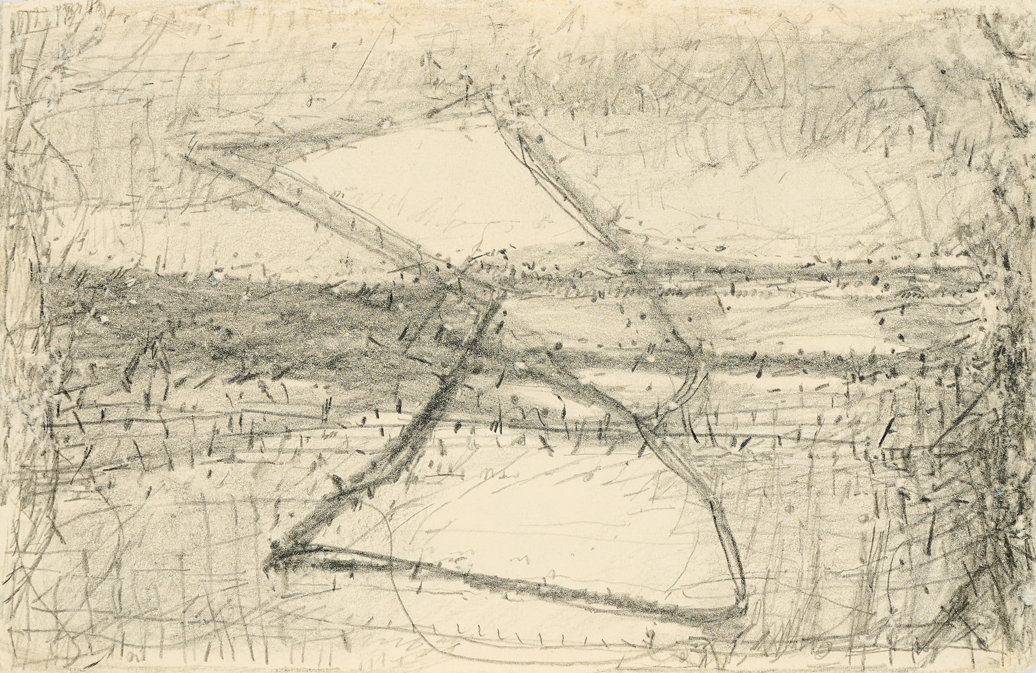 Georg Meistermann - Ohne Titel Einladungskarte 19111977, 60174-454, Van Ham Kunstauktionen