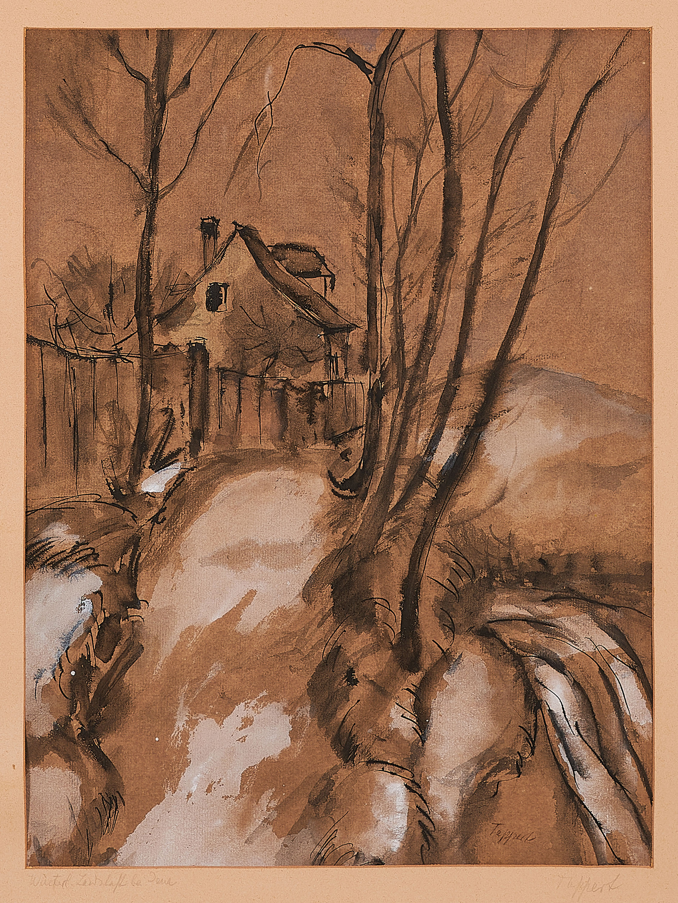 Georg Tappert - Winter-Landschaft bei Jena, 75860-7, Van Ham Kunstauktionen