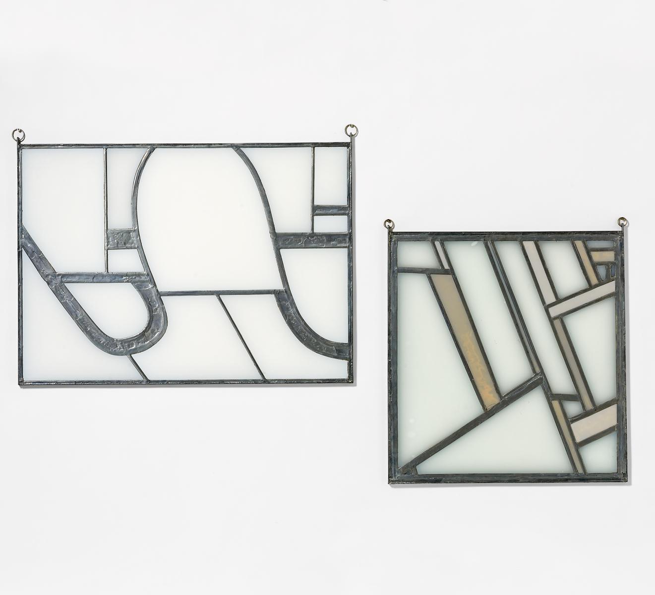 Georg Meistermann - Zwei Glasobjekte, 58339-3, Van Ham Kunstauktionen