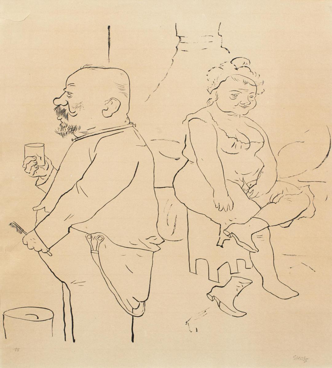 George Grosz - Auktion 404 Los 453, 10122-23, Van Ham Kunstauktionen