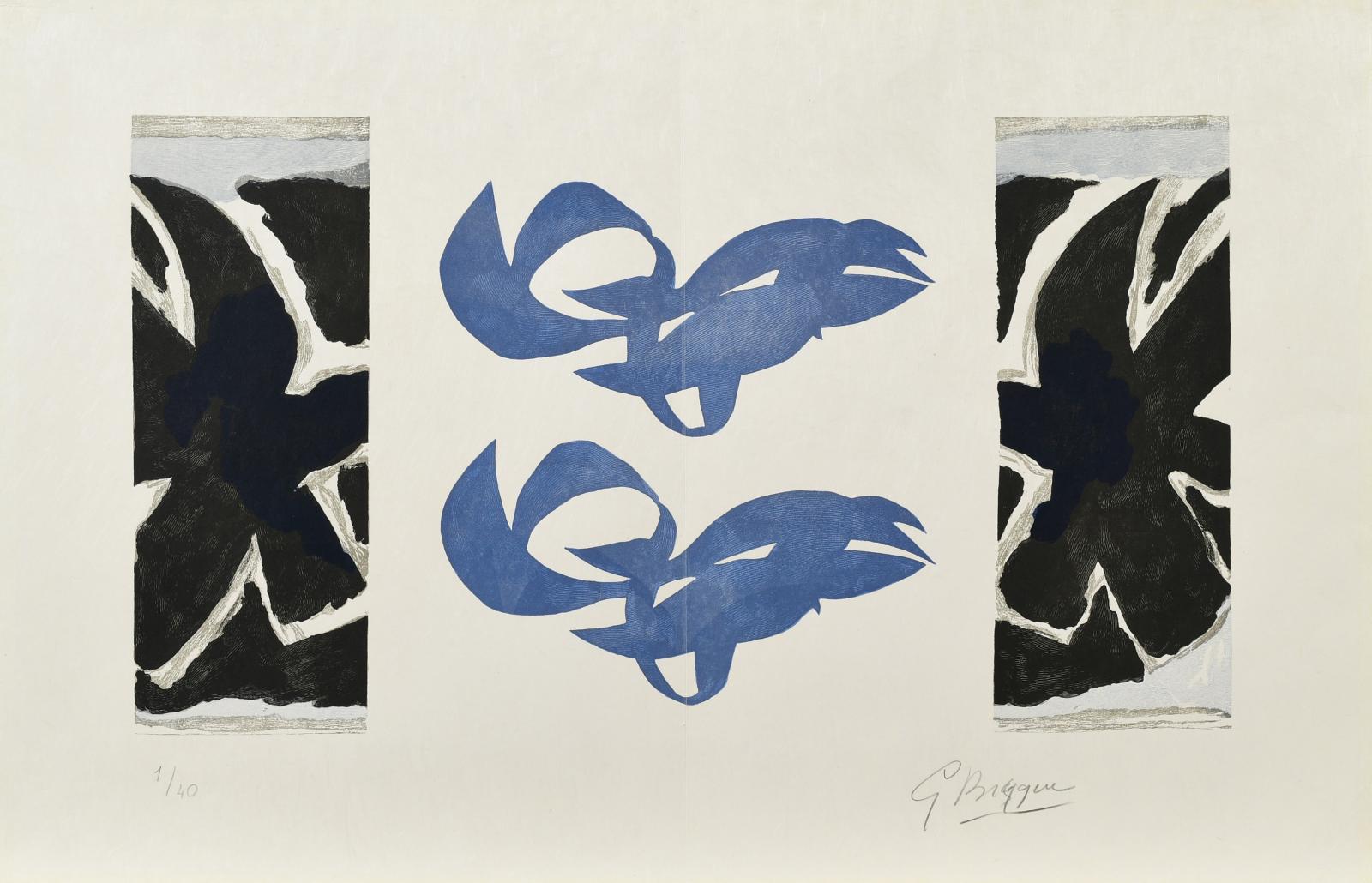 Georges Braque - Aus Si je mourais la-bas, 64095-2, Van Ham Kunstauktionen
