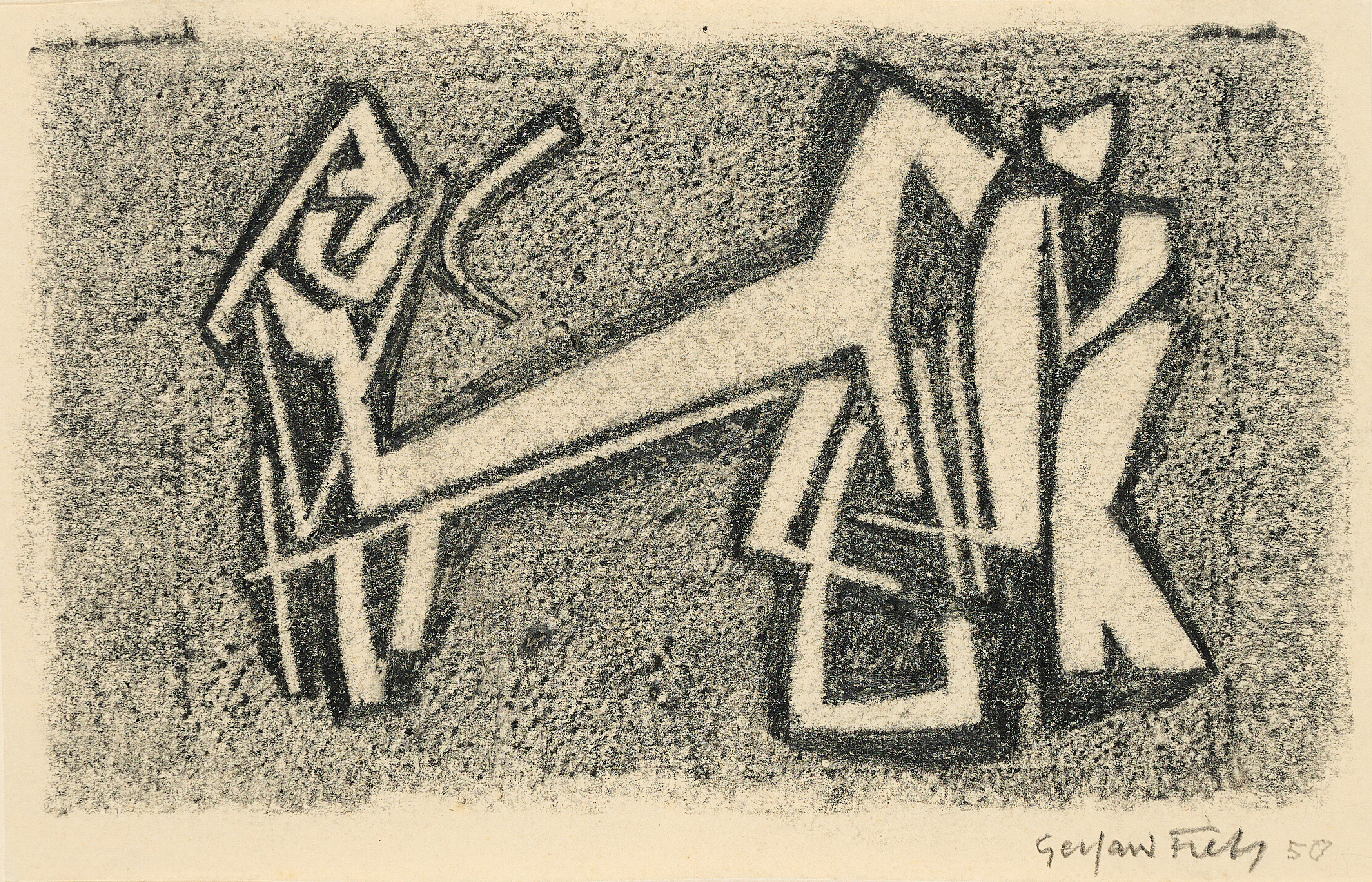 Gerhard Fietz - Ohne Titel, 60174-67, Van Ham Kunstauktionen